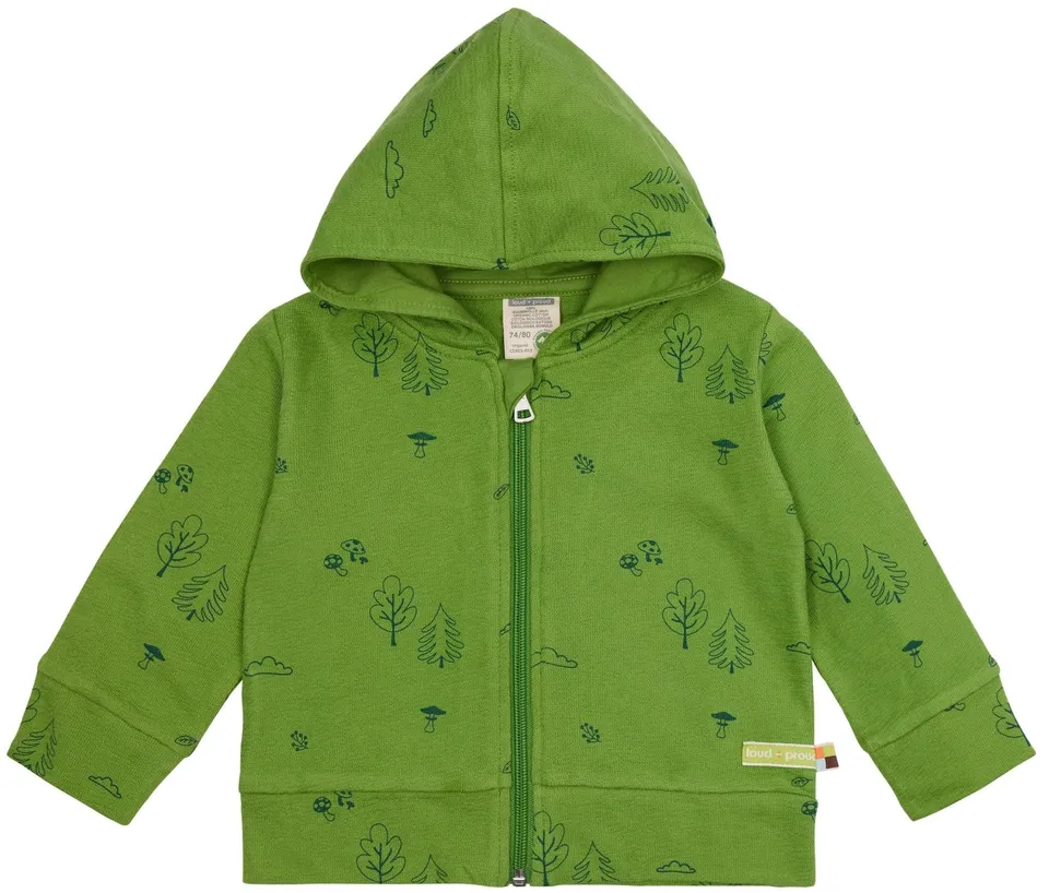 loud-proud-classics-jacke-struktur-grass-98-104-bio image 1
