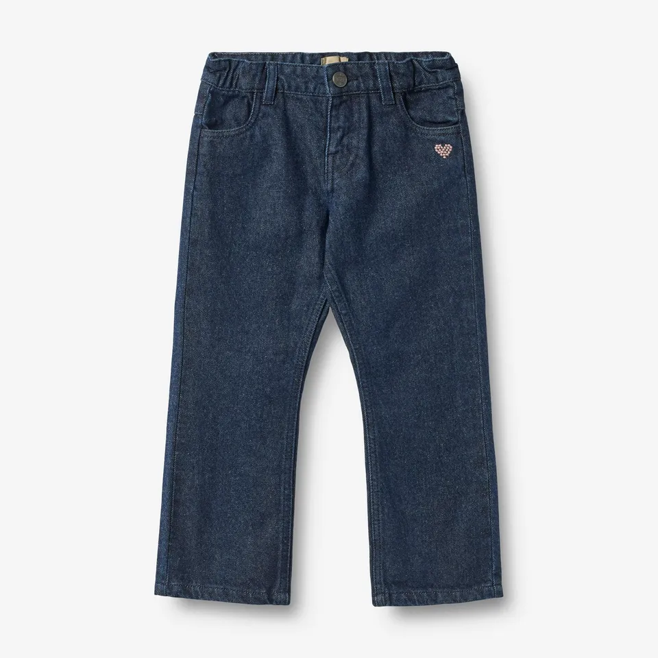wheat-jeans-embroidery-liane-m-dchenjeans-dunkelblau-bio-baumwolle image 1