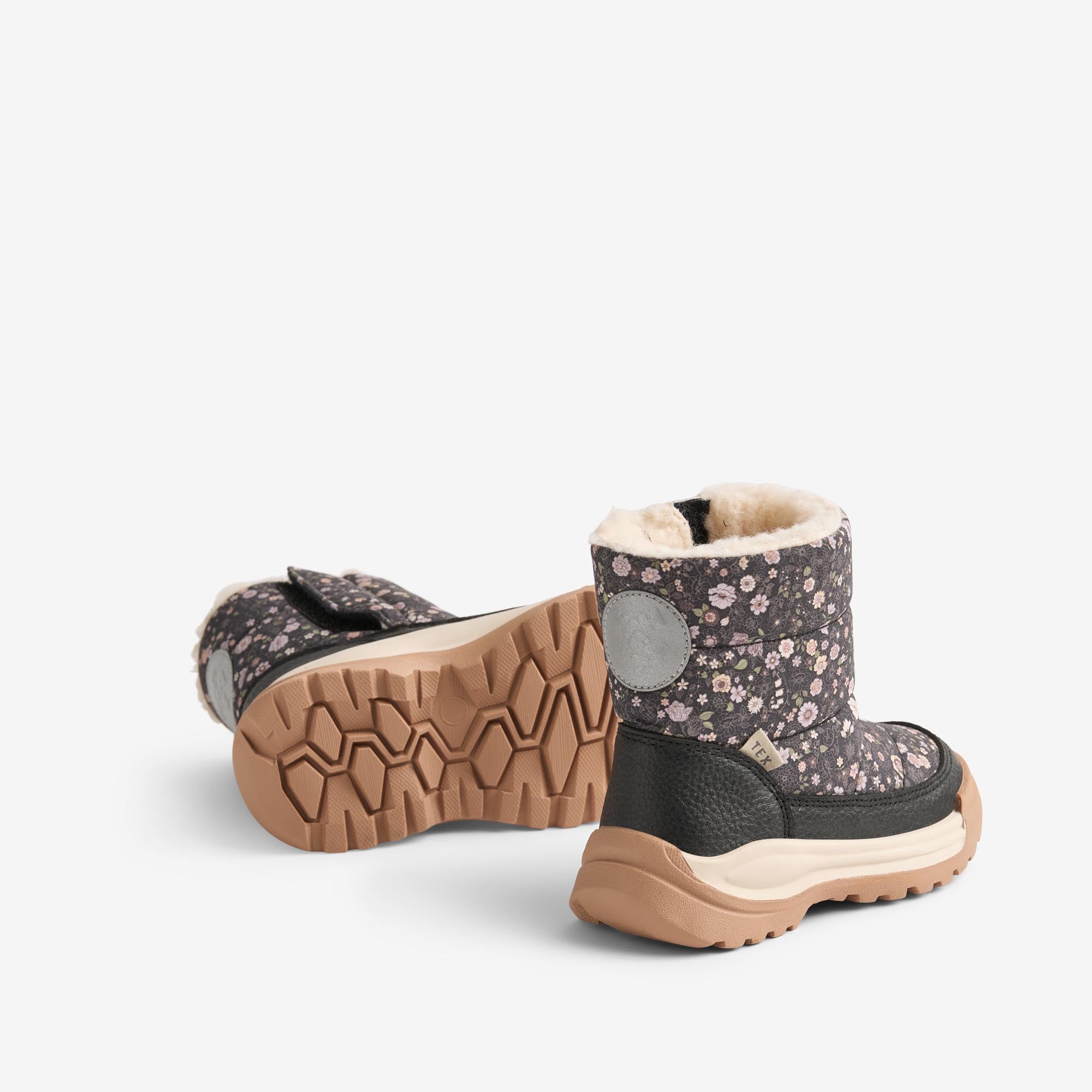 wheat-liza-tex-winterstiefel-black-sea-blumen-wasserdicht image 3