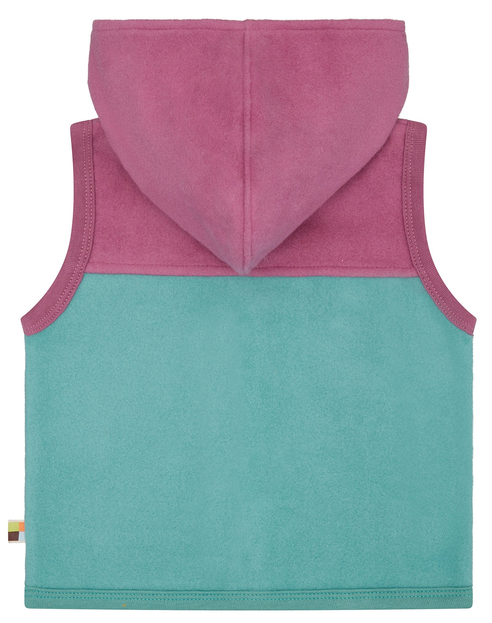 loud-proud-classics-weste-baumwoll-fleece-weste-curry-74-80 image 8