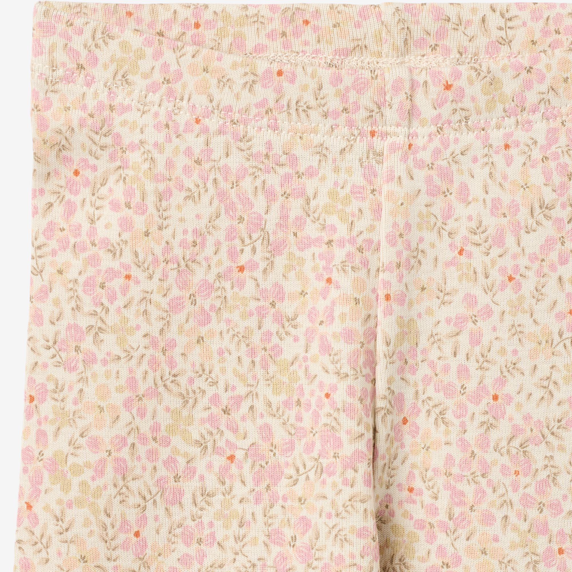 wheat-jules-jersey-leggings-coral-flowers-bio-baumwolle-4 image 3