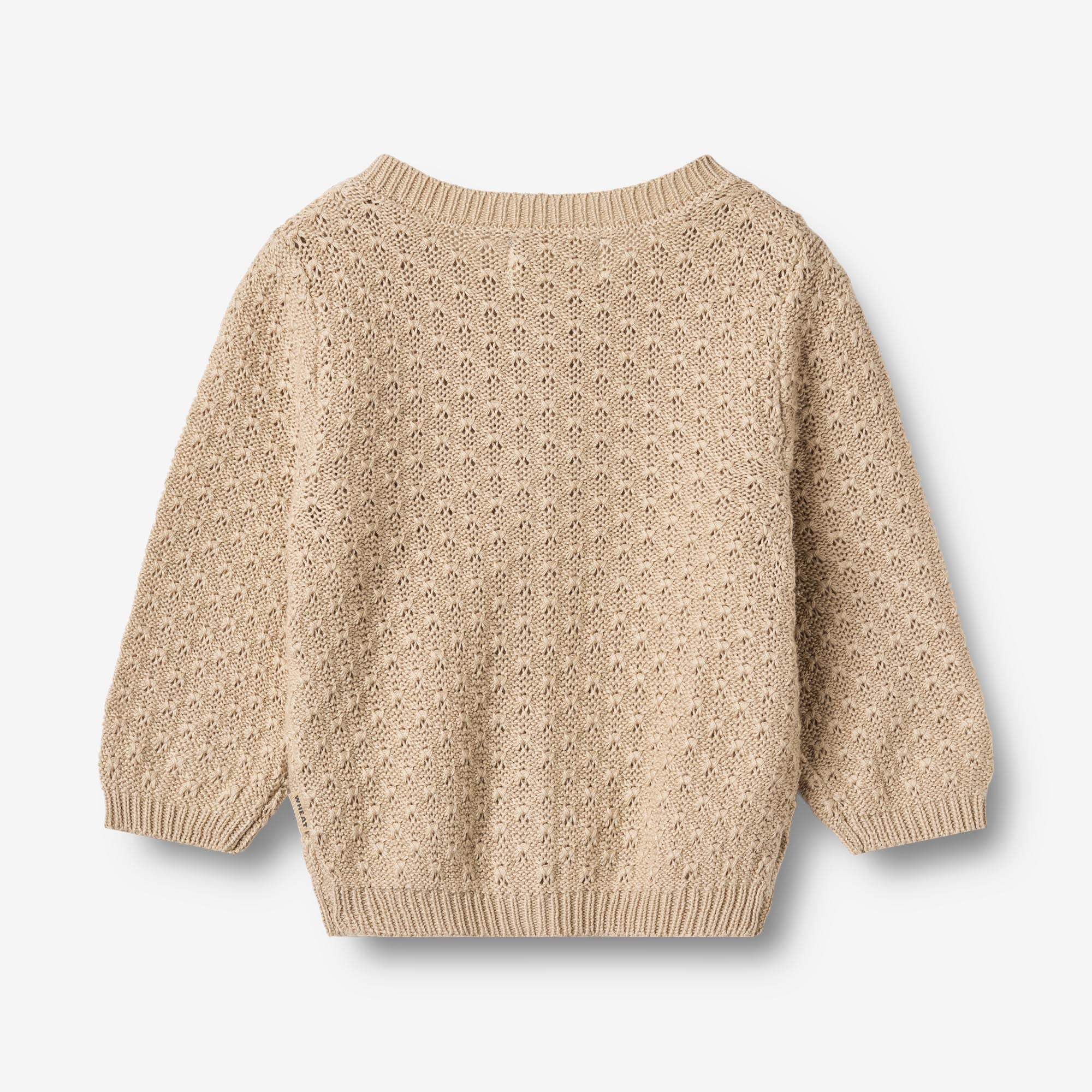 wheat-magnella-strickjacke-warm-sand-bio-baumwolle image 6