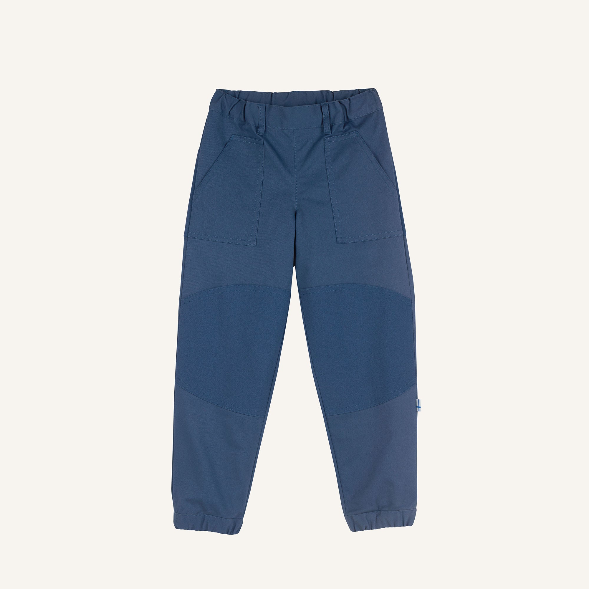 finkid-husky-kelmi-canvas-outdoorhose-denim-cordura image 1
