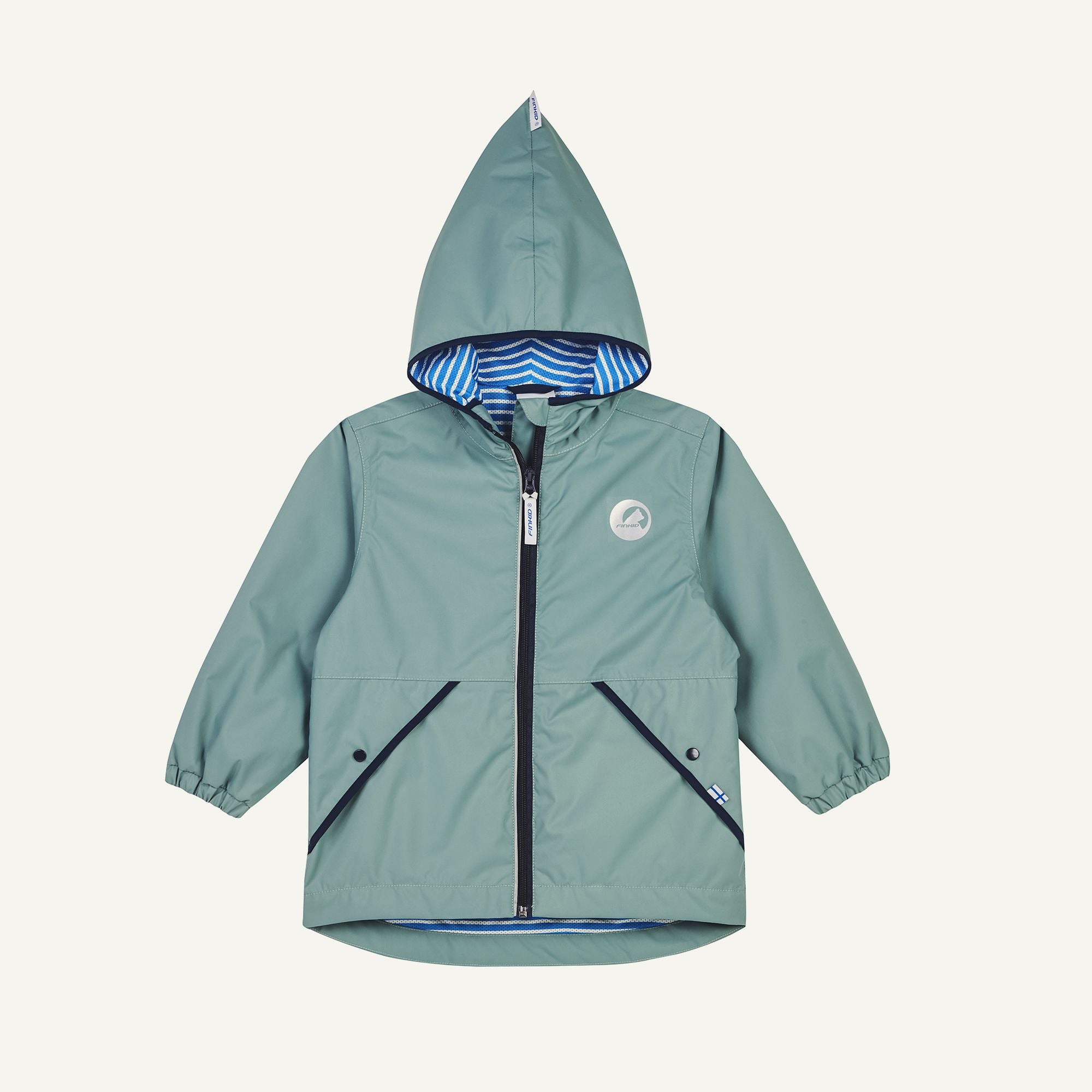 finkid-husky-puuskiainen-regenjacke-navy-denim-mit-kapuze image 4