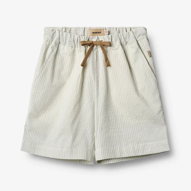 wheat-cuba-shorts-summer-blue-stripe-bio-seersucker image 1