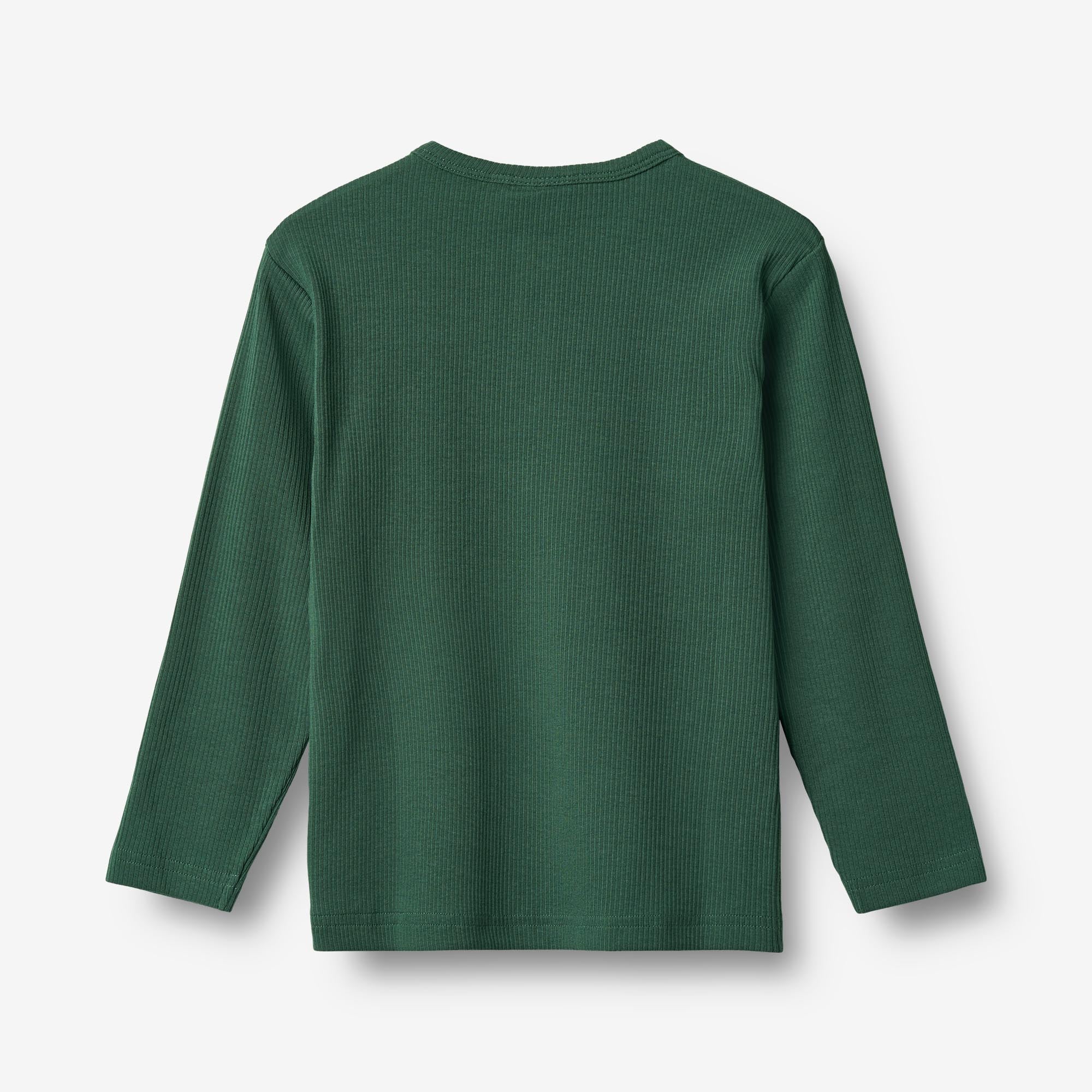 wheat-t-shirt-morris-langarmshirt-green-bio-baumwolle image 2