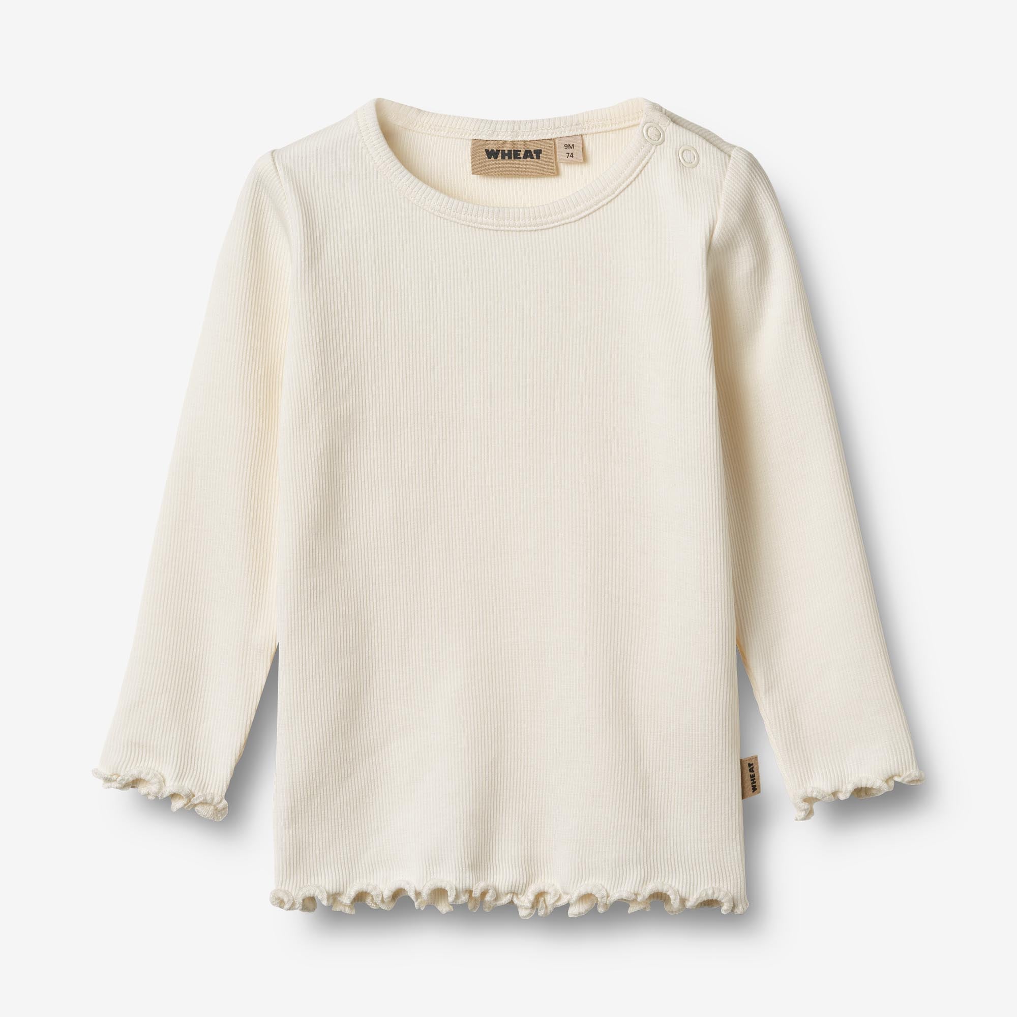 wheat-ida-langarmshirt-baby-ivory-bio-baumwolle image 1