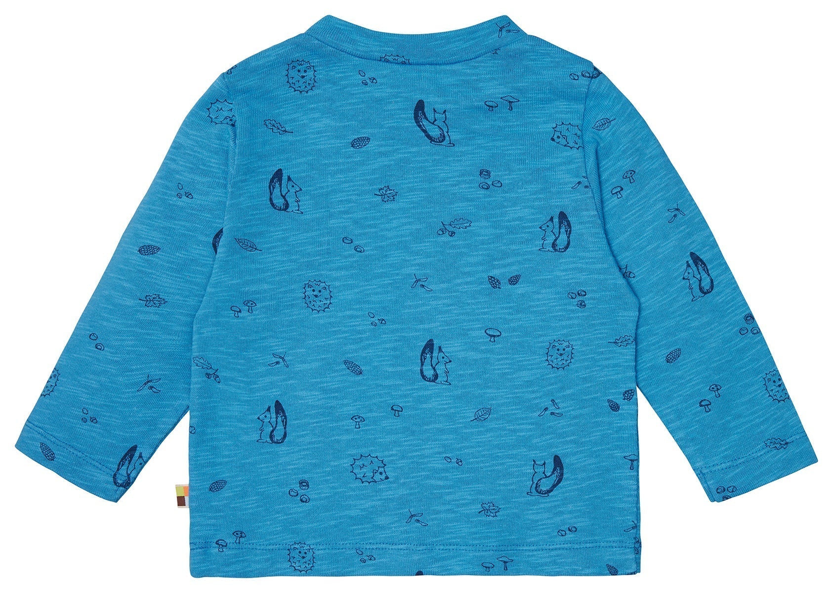 loud-proud-classics-shirt-slub-azur-langarm-waldmotiv image 2