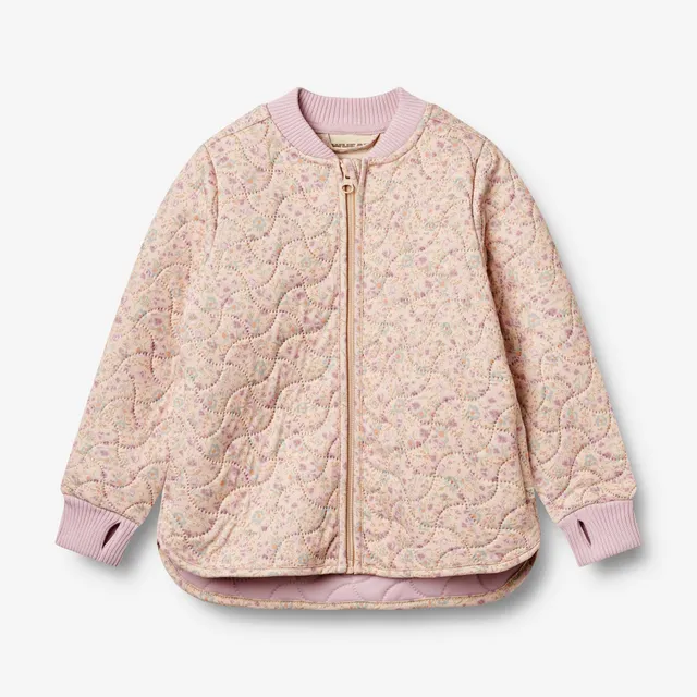 wheat-loui-thermo-jacke-pansies-recycling-steppjacke-kinder image 1
