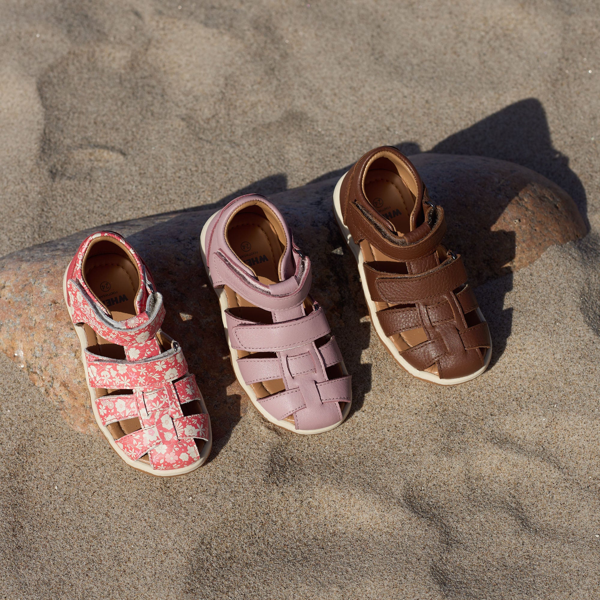 wheat-sandal-frei-rose-frost-sandale-leder-verstellbar image 2