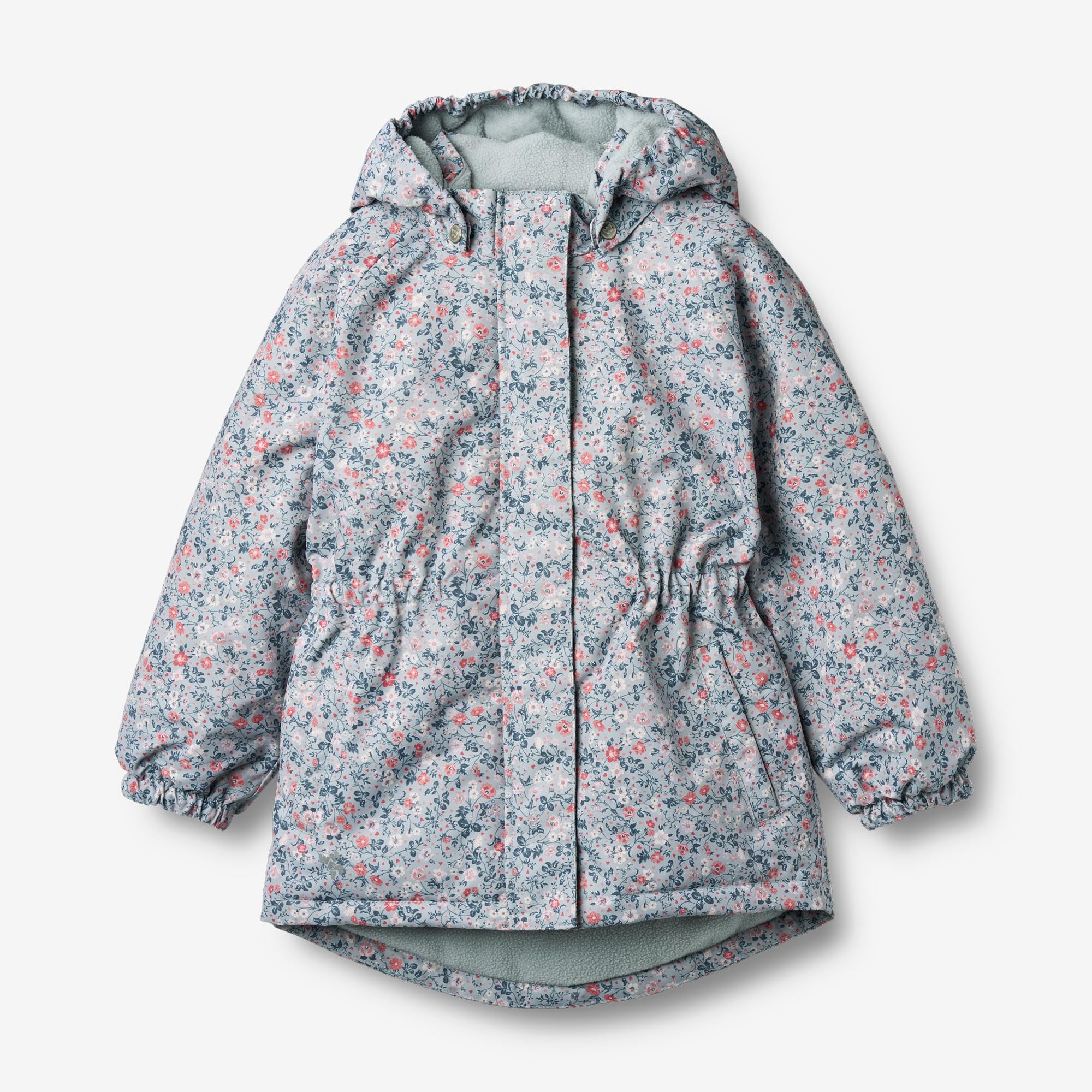 wheat-petra-jacke-soft-rain-flowers-wasserdicht-recycelt image 1