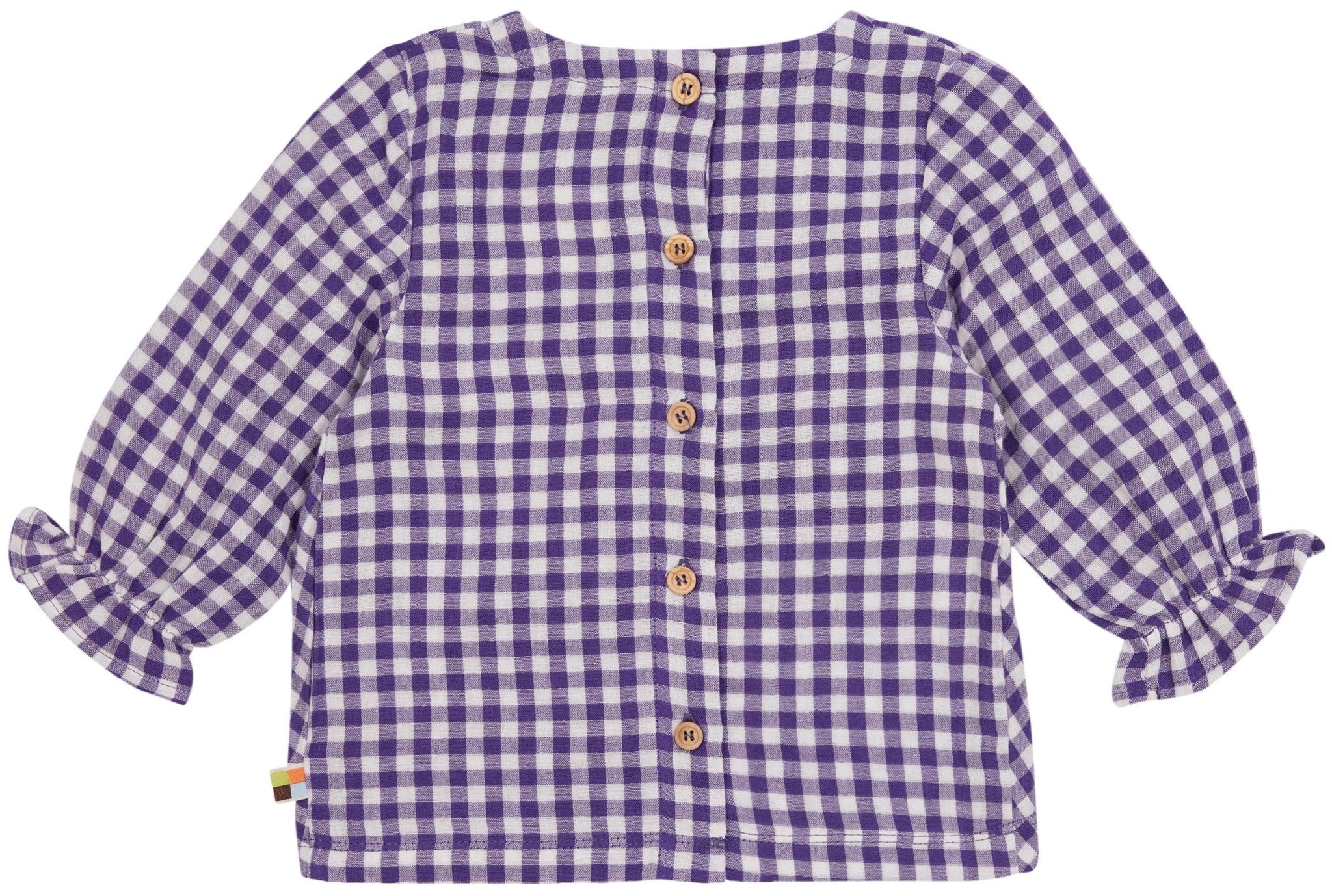 loud-proud-classics-musselin-bluse-karo-grass-98-104 image 8
