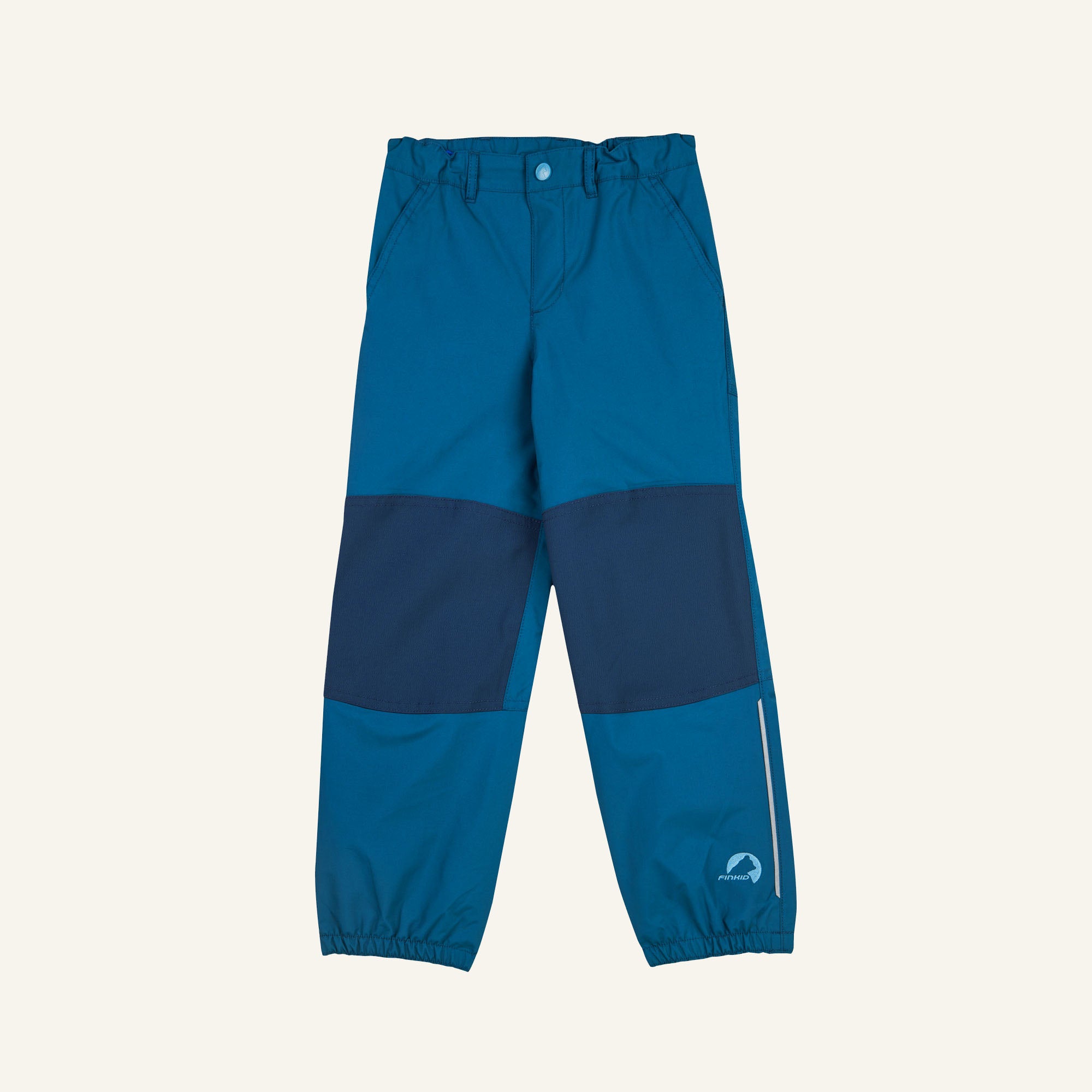 finkid-husky-hirvi-outdoorhose-navy-110-120-wetterfest image 6