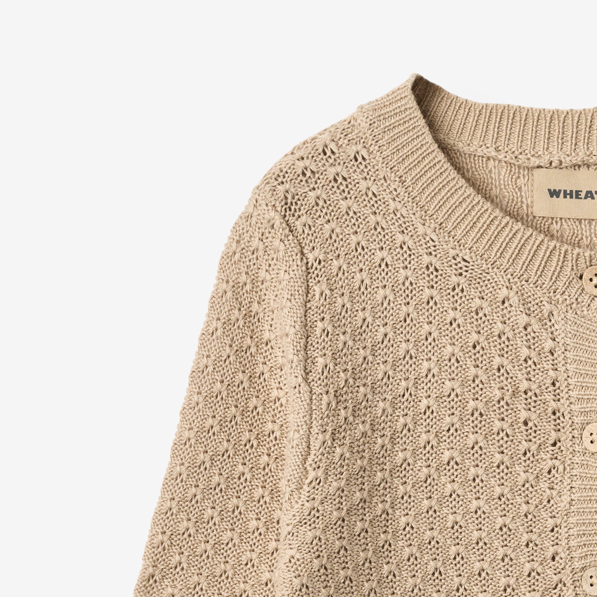 wheat-magnella-strickjacke-warm-sand-bio-baumwolle-m-dchen image 5