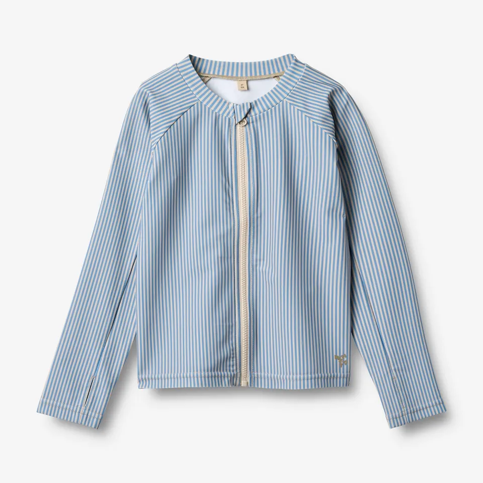 wheat-ada-swim-t-shirt-l-s-blue-swim-stripe-uv-40 image 1
