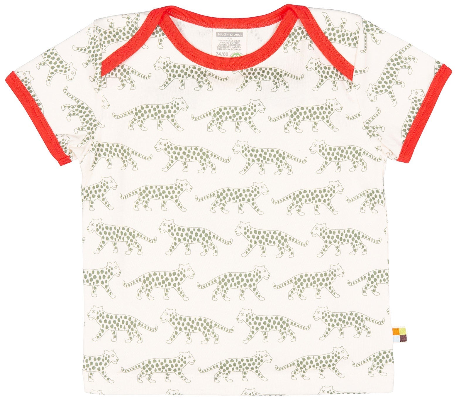 loud-proud-classics-t-shirt-druck-t-shirt-olive-98-104-tiere image 3