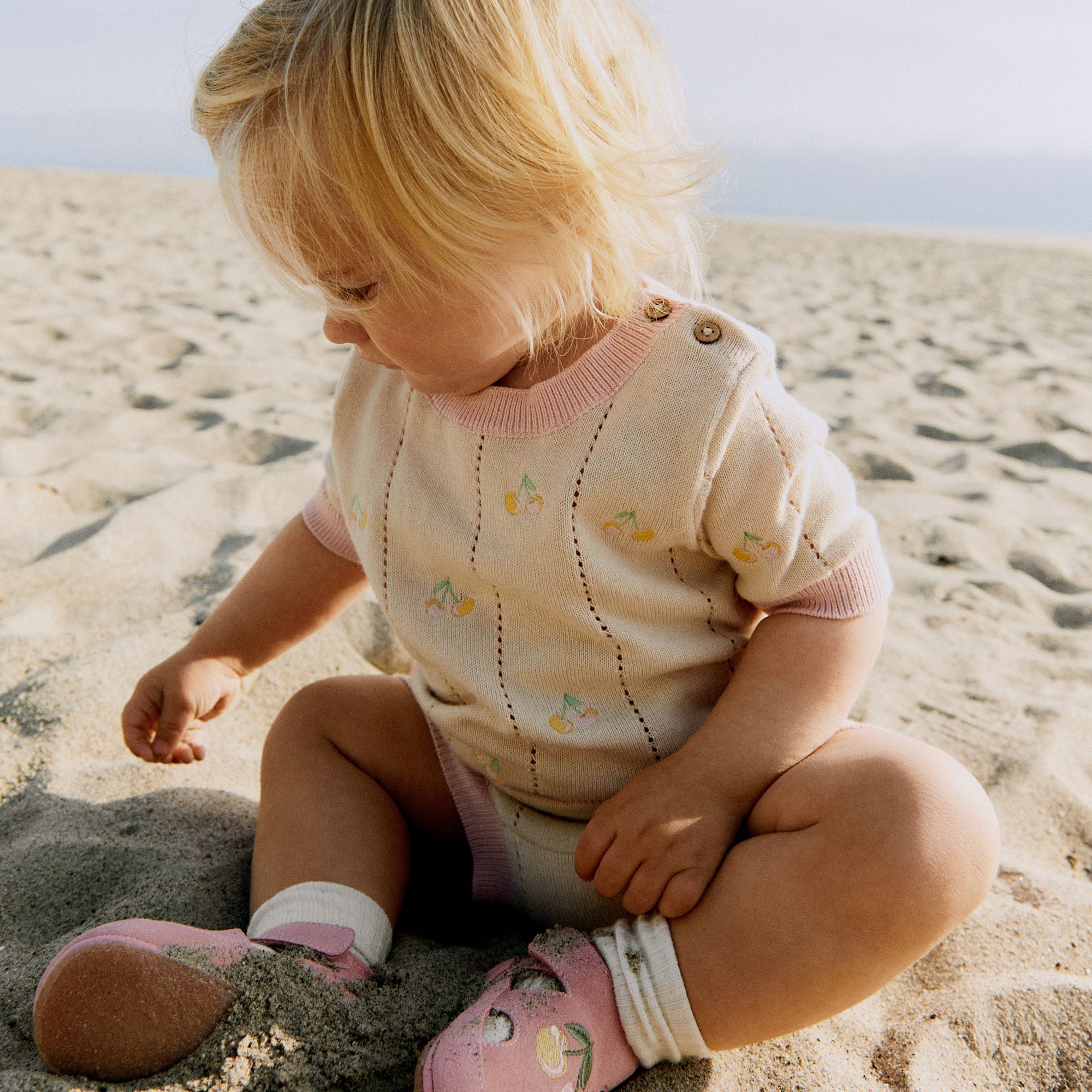 wheat-malvina-stricktop-sandshell-bio-baumwolle-baby image 2
