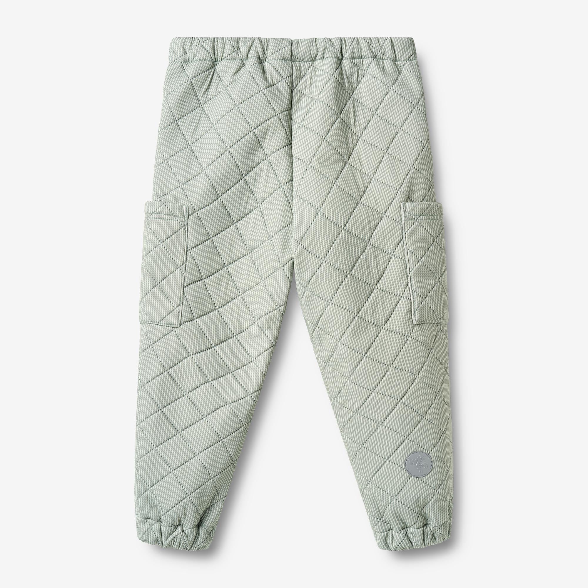 wheat-nane-thermohose-green-stripe-recycling-unisex image 2