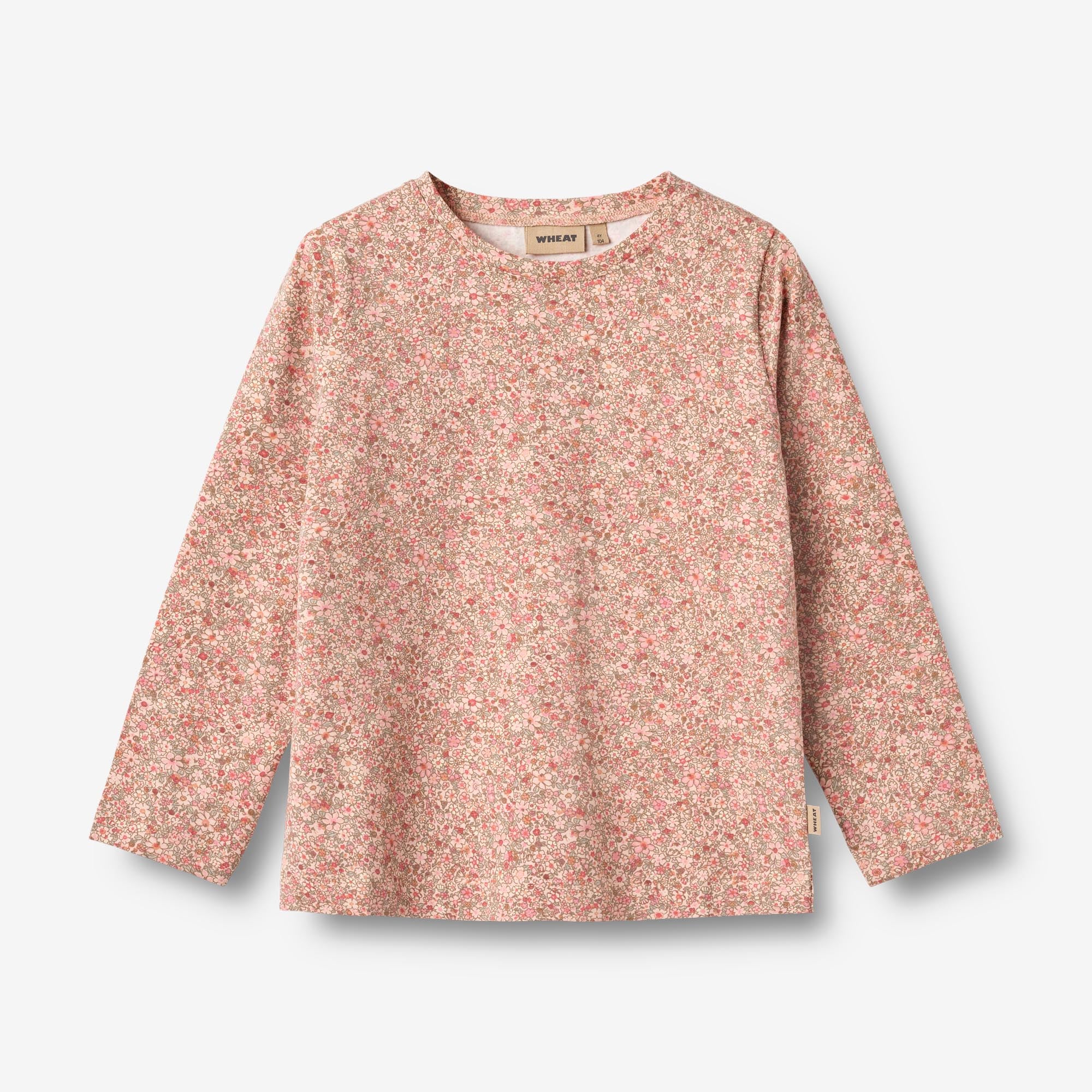 wheat-manna-langarmshirt-rose-dust-flower-meadow-bio image 1