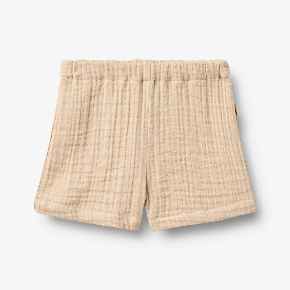 wheat-luca-shorts-warm-sand-bio-baumwolle image 1