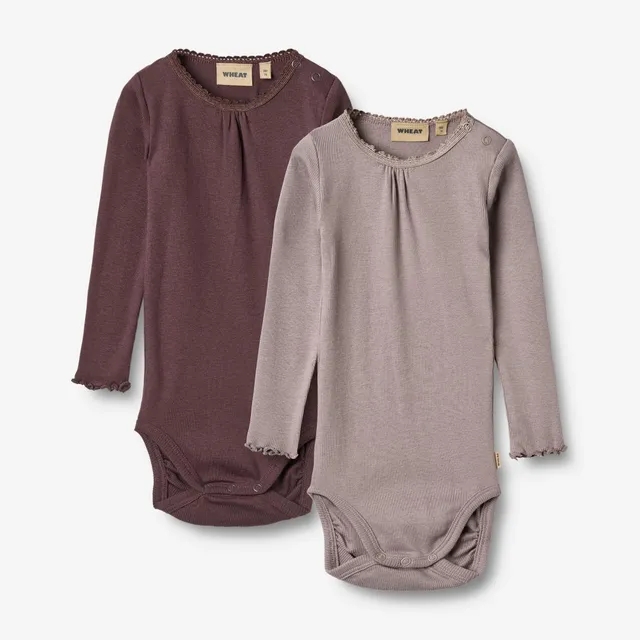 wheat-lotta-2-rib-body-l-s-purple-fudge-bio-baumwolle image 1