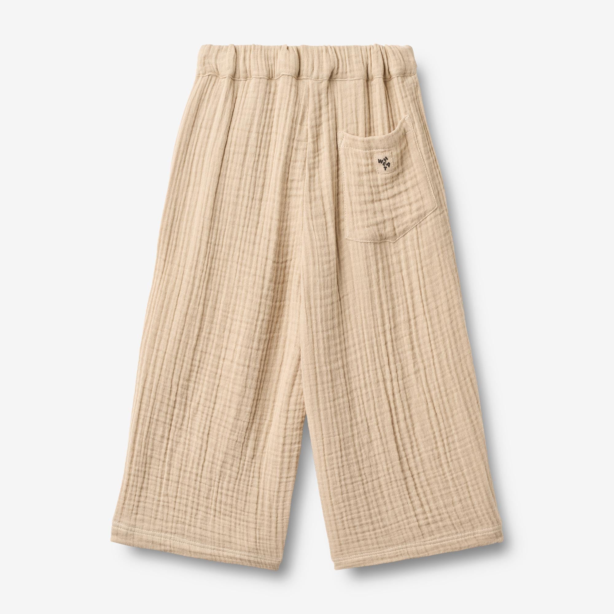 wheat-sasha-hose-warm-sand-bio-baumwolle-weites-bein image 2
