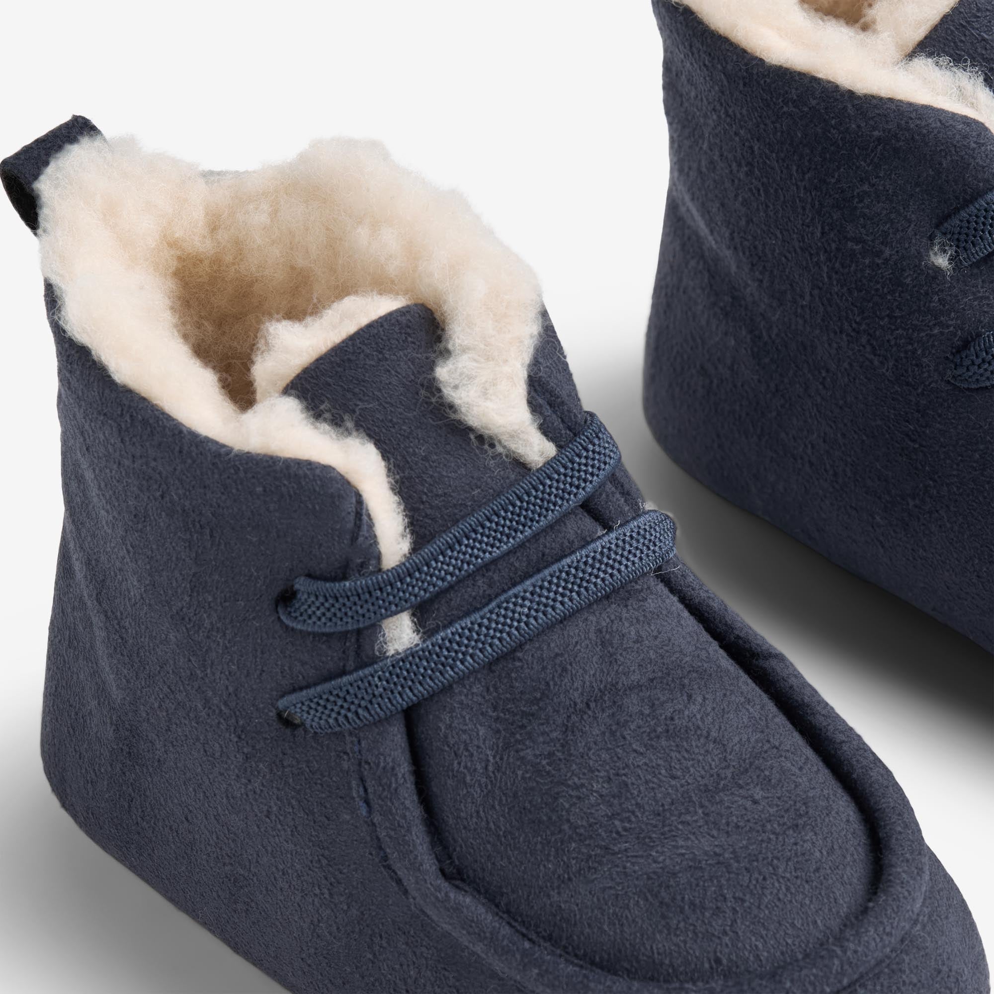 wheat-mae-hausschuhe-navy-wolle-rutschfest-gr-19-26 image 4