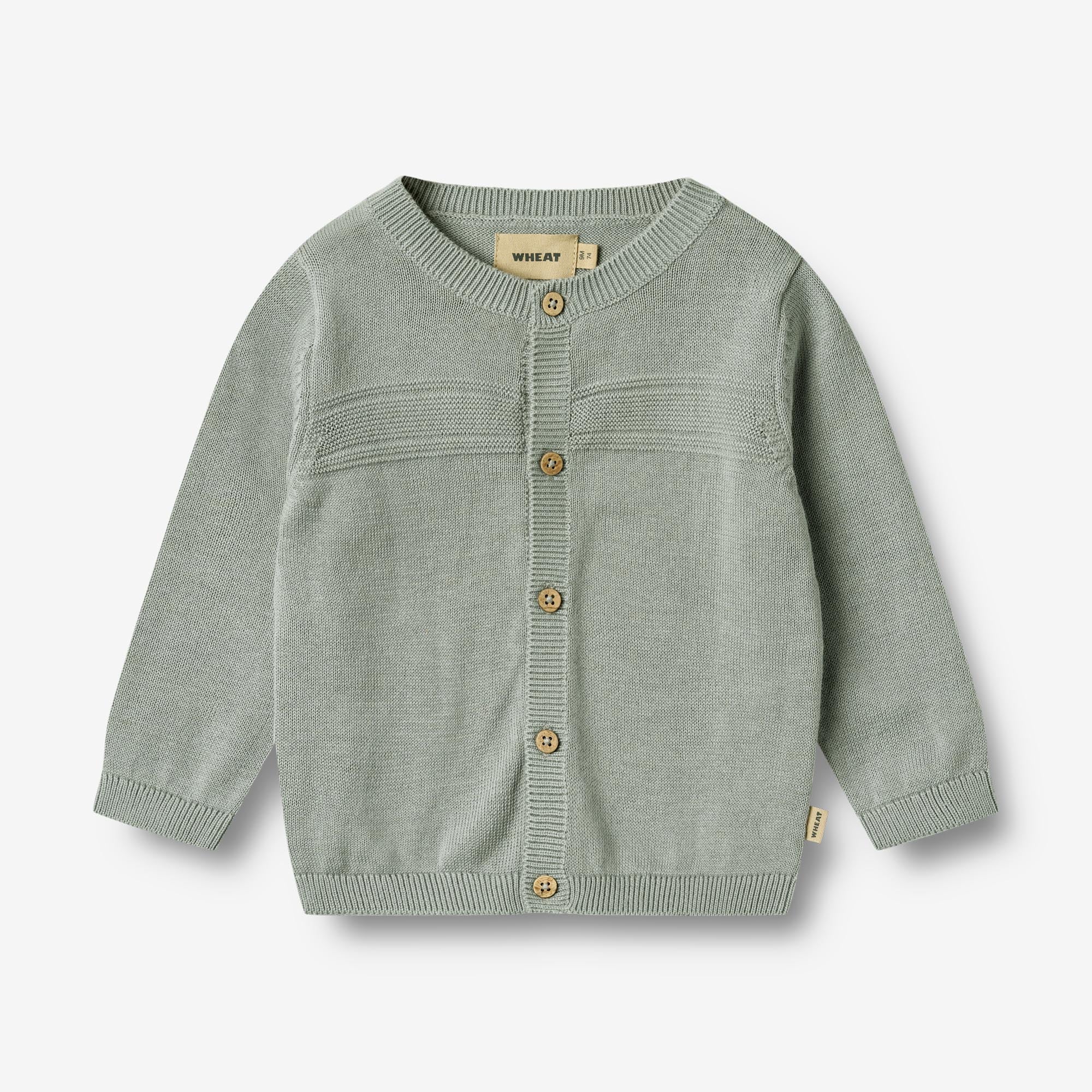 wheat-sofus-strick-cardigan-baby-soft-rain-bio-baumwolle image 1