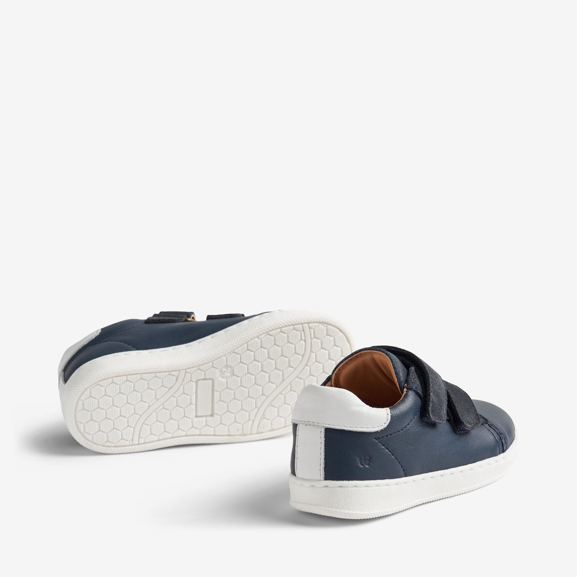 wheat-velo-sneaker-leder-navy-klett-gr-24-35 image 3