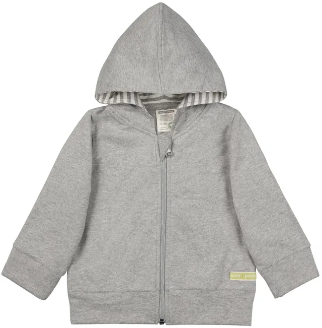 loud-proud-classics-sweatjacke-kapuze-grey-50-56-samtig image 1