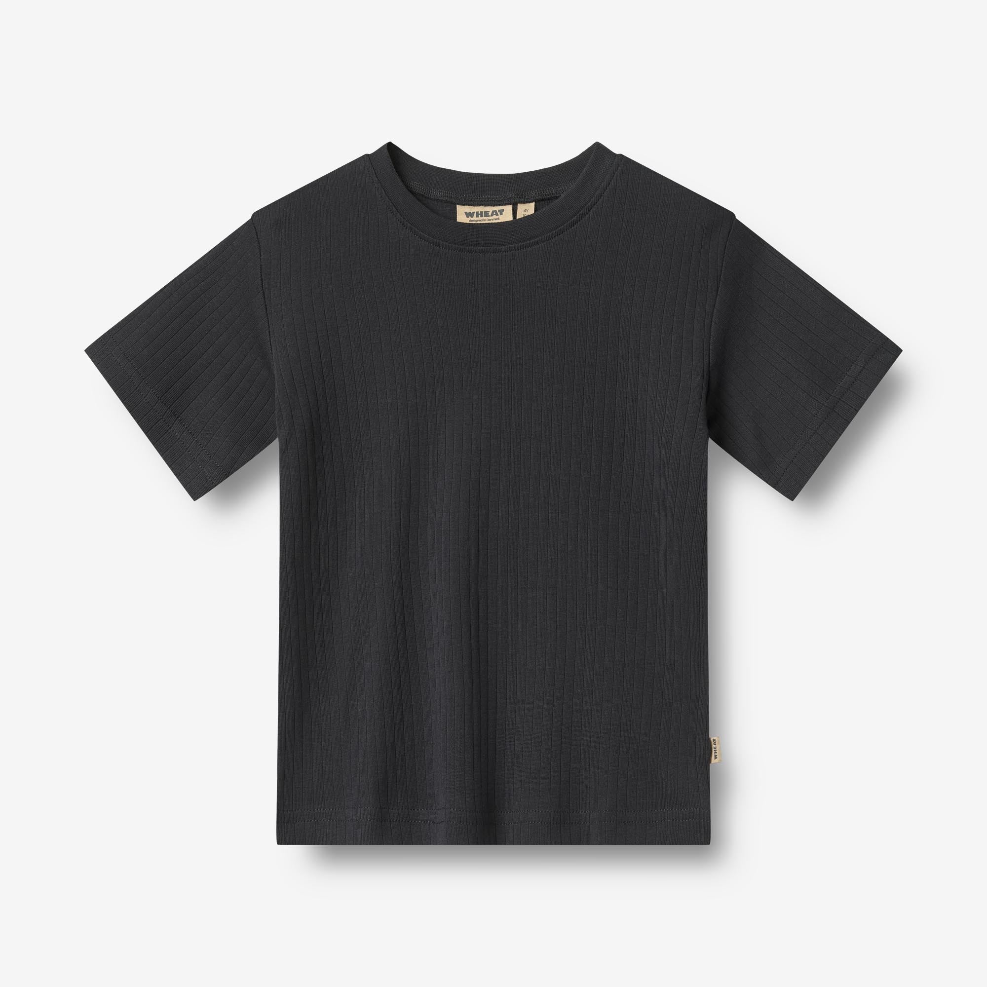 wheat-fabian-t-shirt-2er-navy-rib-stripe-bio image 3