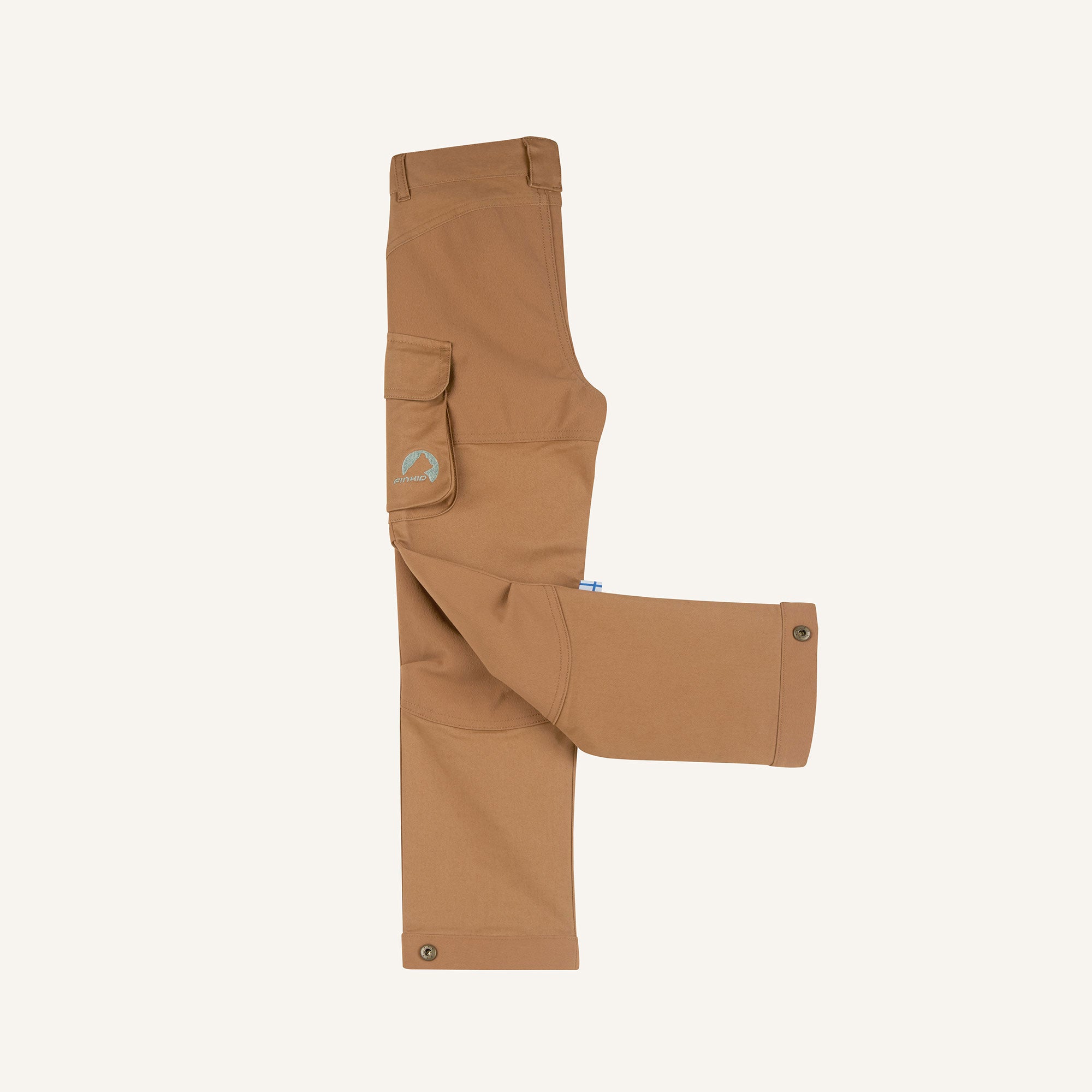 finkid-husky-koski-canvas-outdoorhose-kinder-denim-120-130 image 3