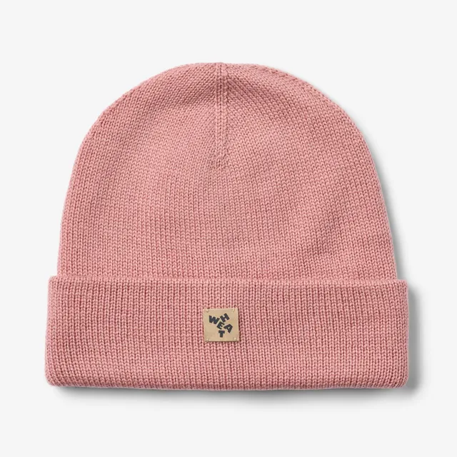 wheat-omalas-beanie-rose-merinowolle-kind image 1