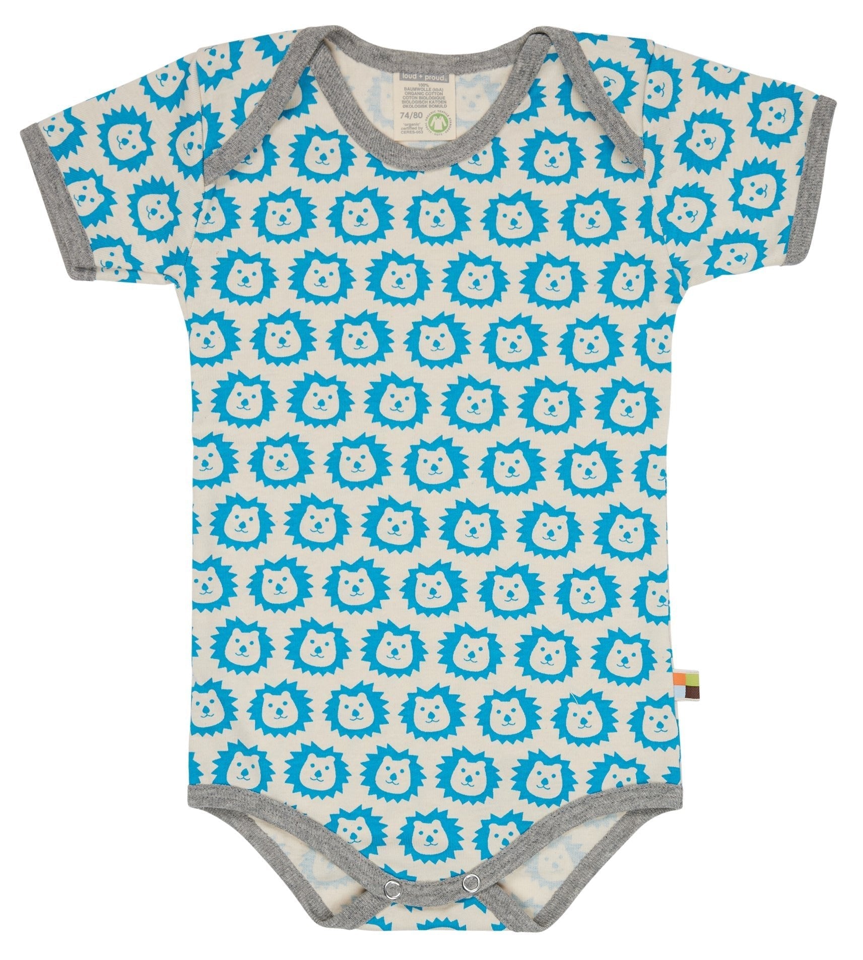 loud-proud-classics-body-kurzarm-aqua-50-56-bio-baumwolle image 1