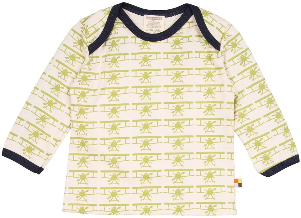 loud-proud-classics-shirt-druck-moos-86-92-langarm-single-jersey image 1