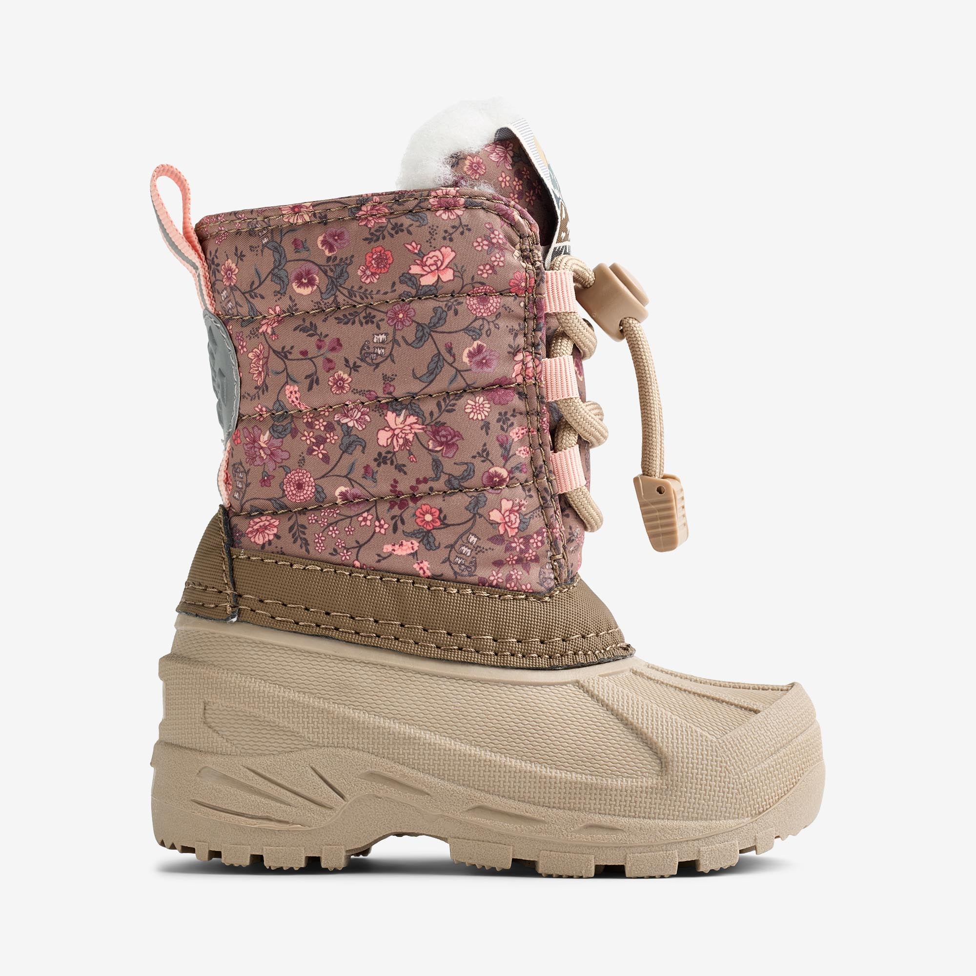 wheat-aleex-winterstiefel-portabella-flowers-wasserdicht image 5