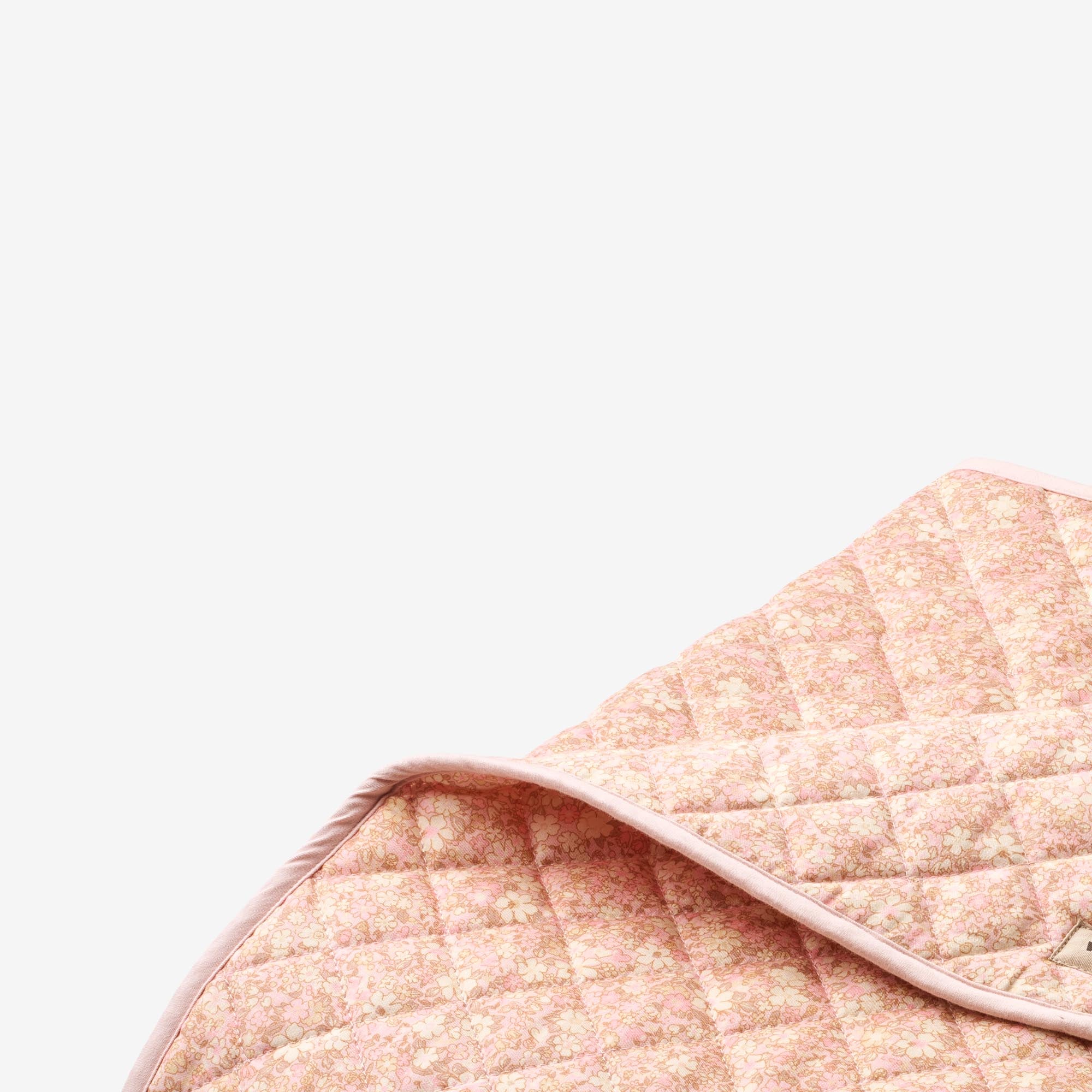 wheat-quilt-blanket-kinderdecke-rose-flower-meadow-biobaumwolle image 2