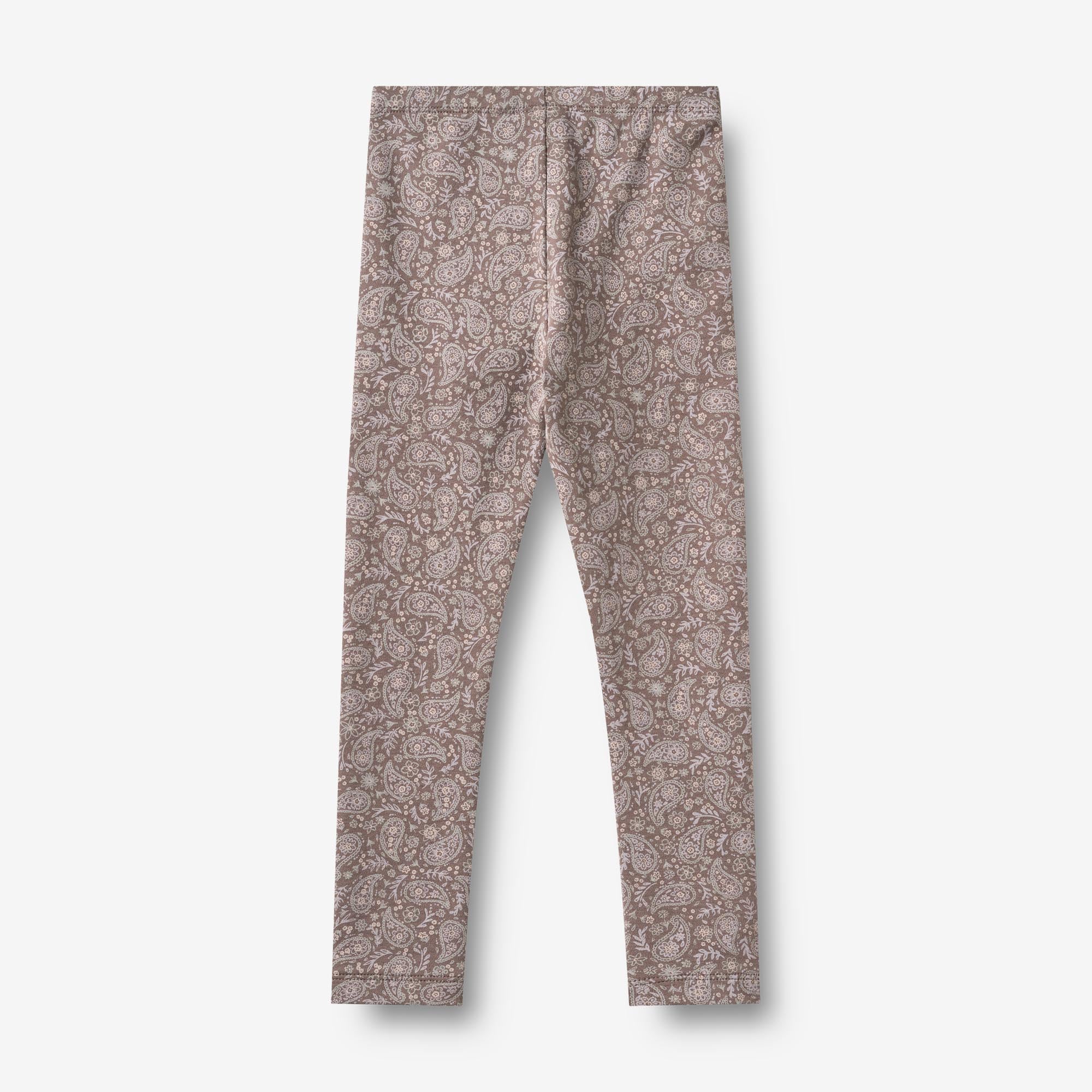 wheat-jules-leggings-purple-plum-paisley-m-dchen-bio-baumwolle image 2