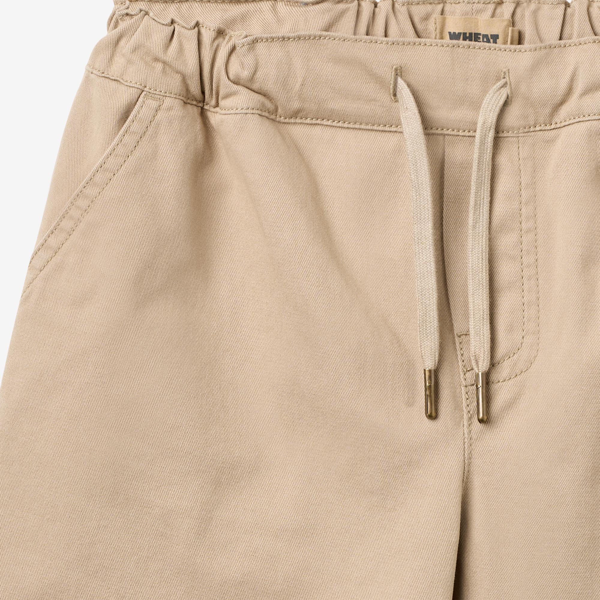 wheat-bendix-shorts-sand-stone-bio-baumwolle image 3