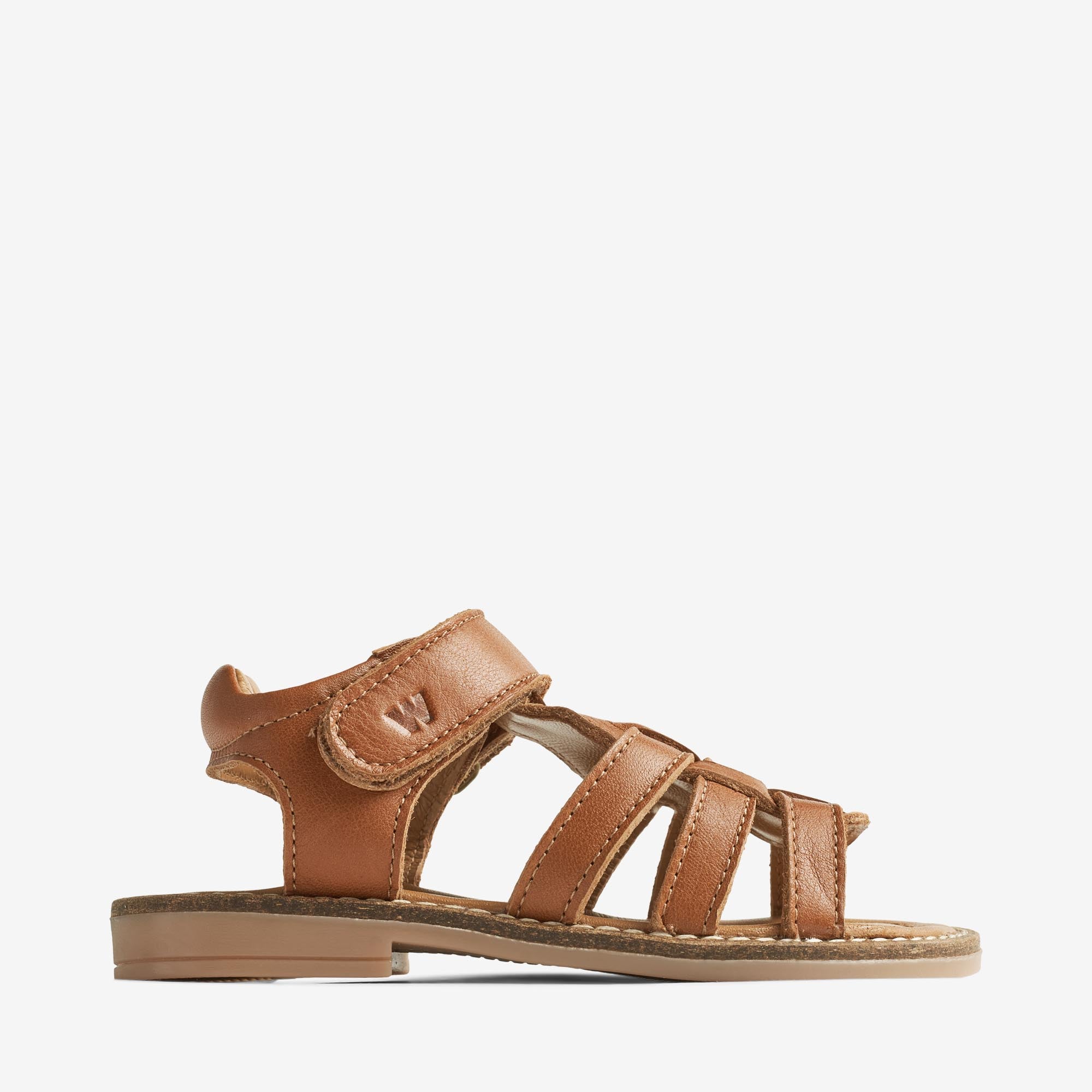 wheat-stela-sandale-cognac-leder-klett-gr-24-35 image 3