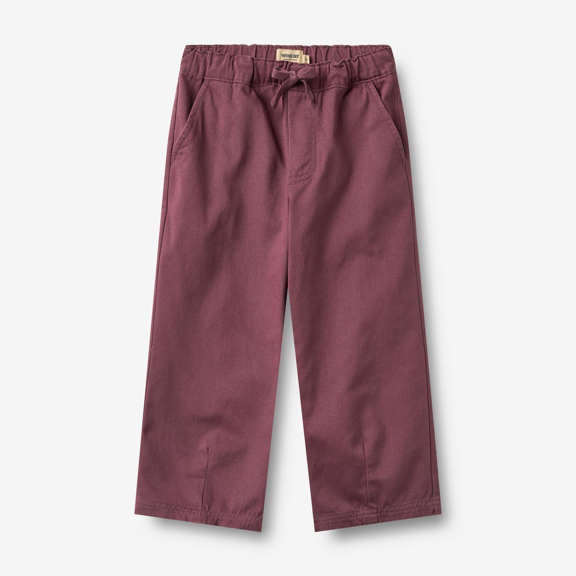 wheat-thinka-hose-eggplant-bio-baumwolle-twill image 1