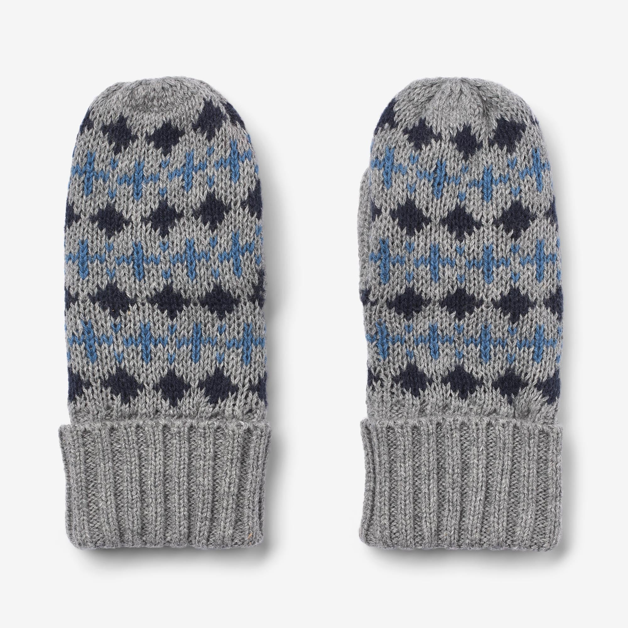 wheat-cotta-jacquard-mittens-grey-melange-f-ustlinge-bio image 1
