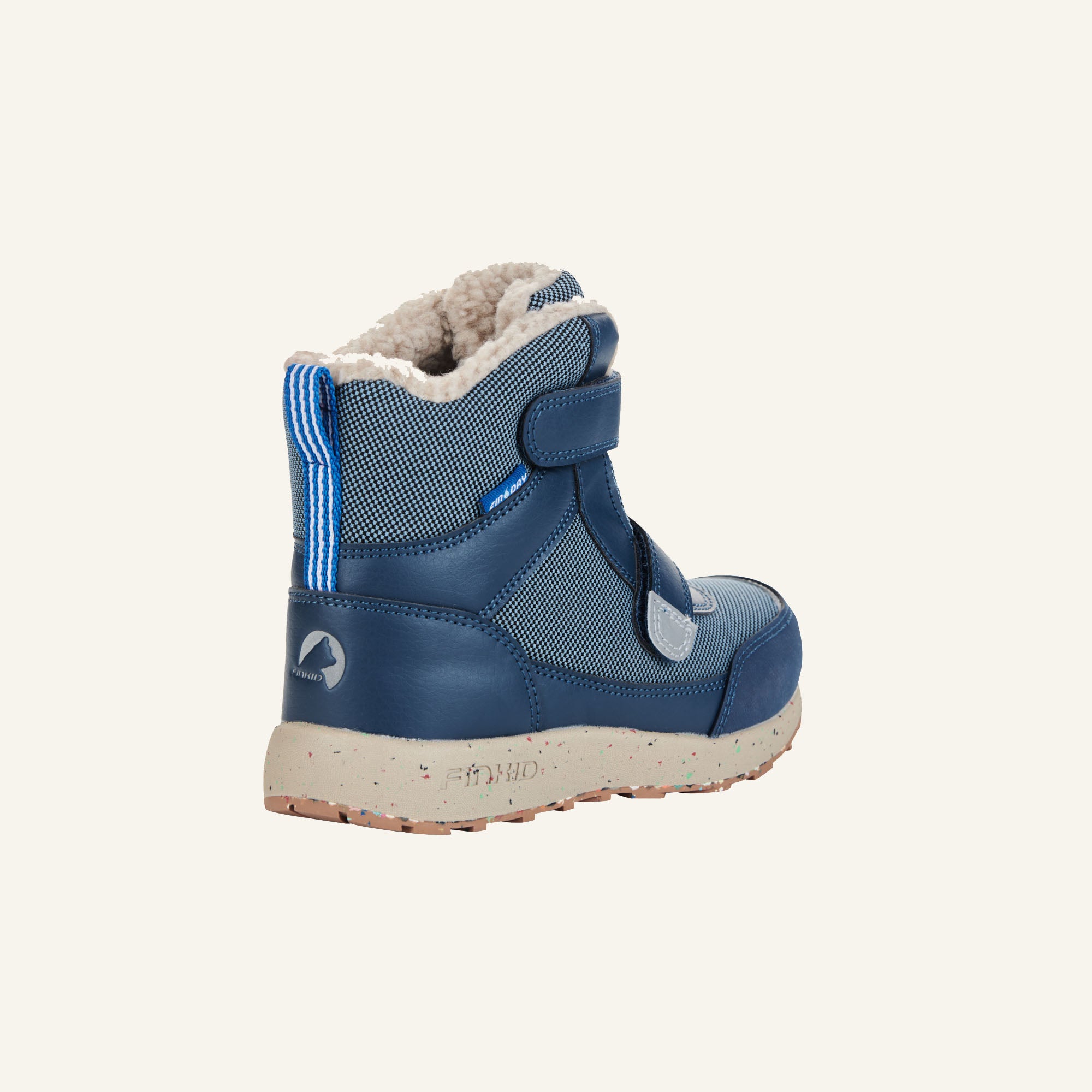 finkid-lappi-eko-winterschuhe-navy-denim-gr-23-wasserdicht image 7