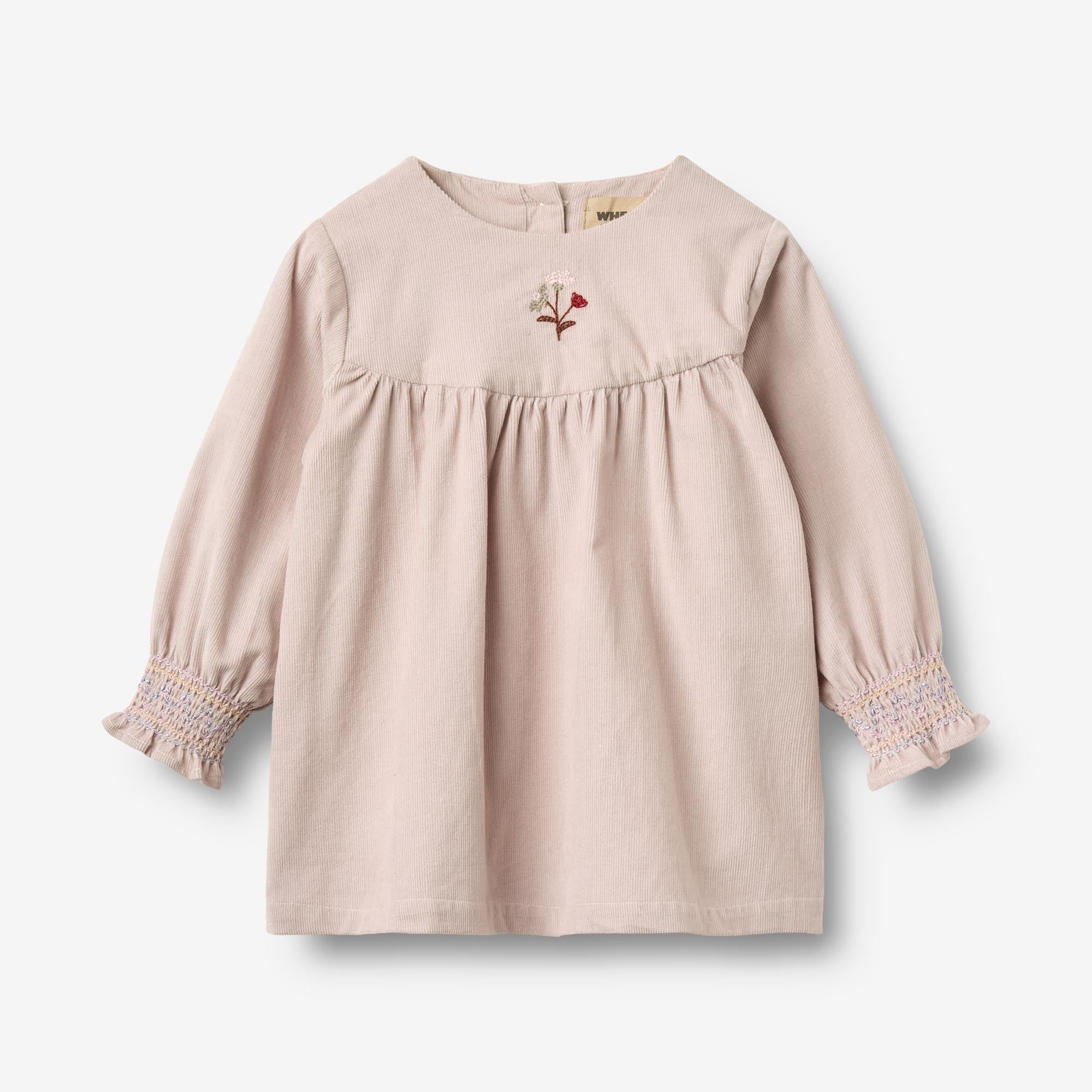 wheat-solvej-kleid-langarm-soft-lilac-baby-bio-baumwolle image 1