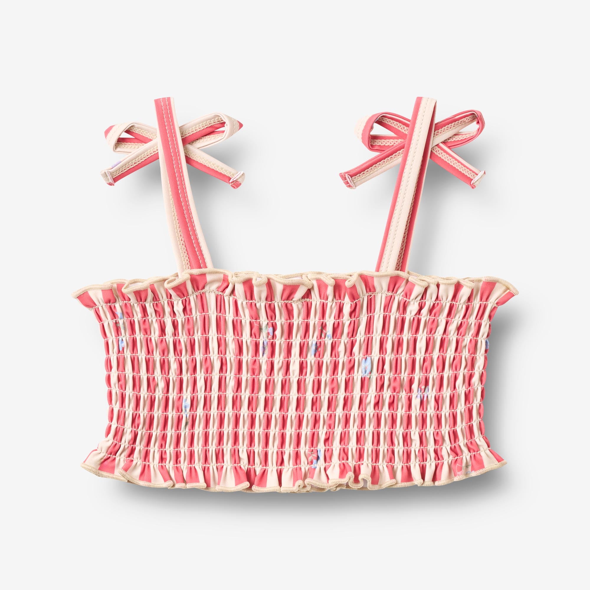 wheat-carla-bikini-red-stripe-flowers-uv-40 image 6