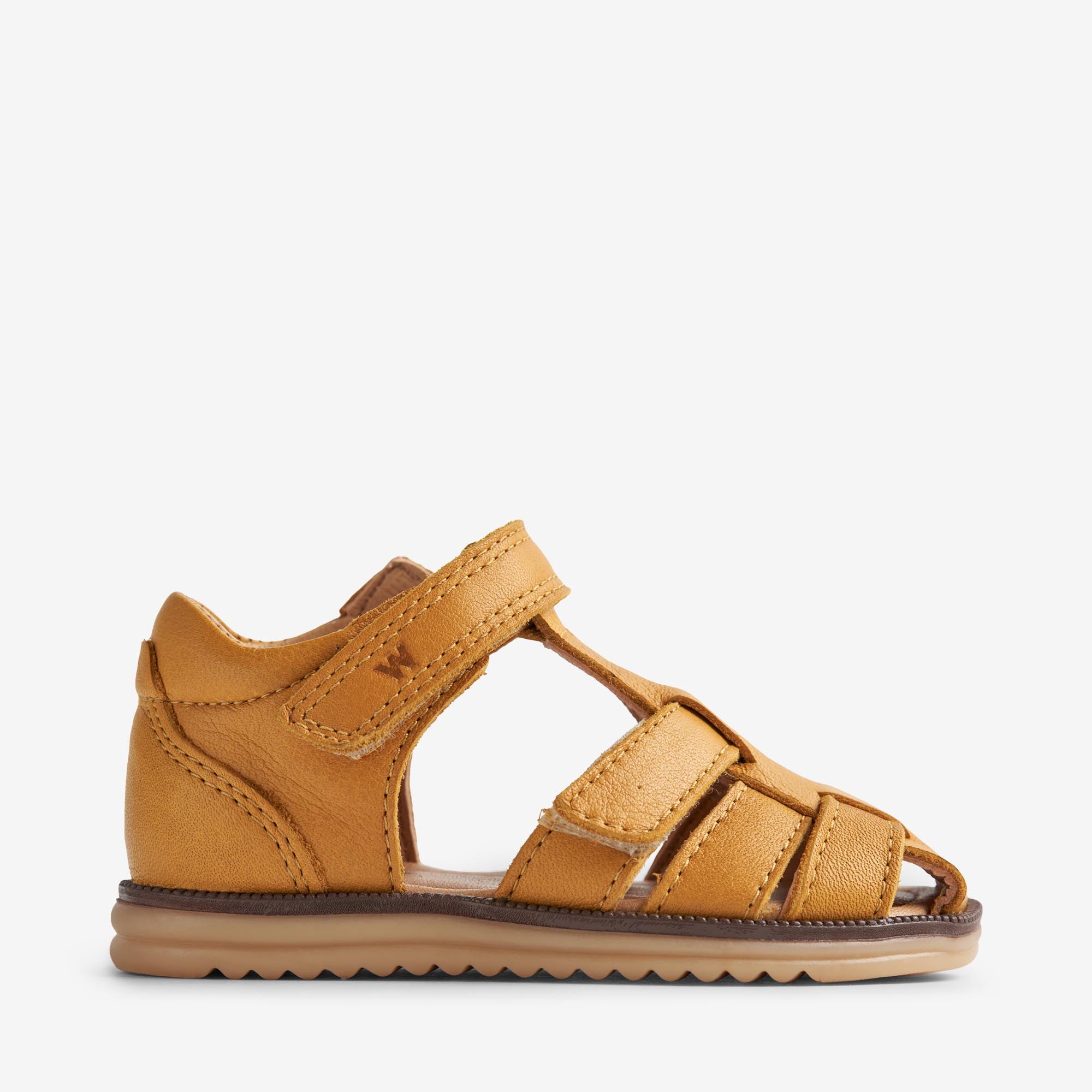 wheat-sky-sandalen-ocher-leder-lauflernschuhe-klett image 3