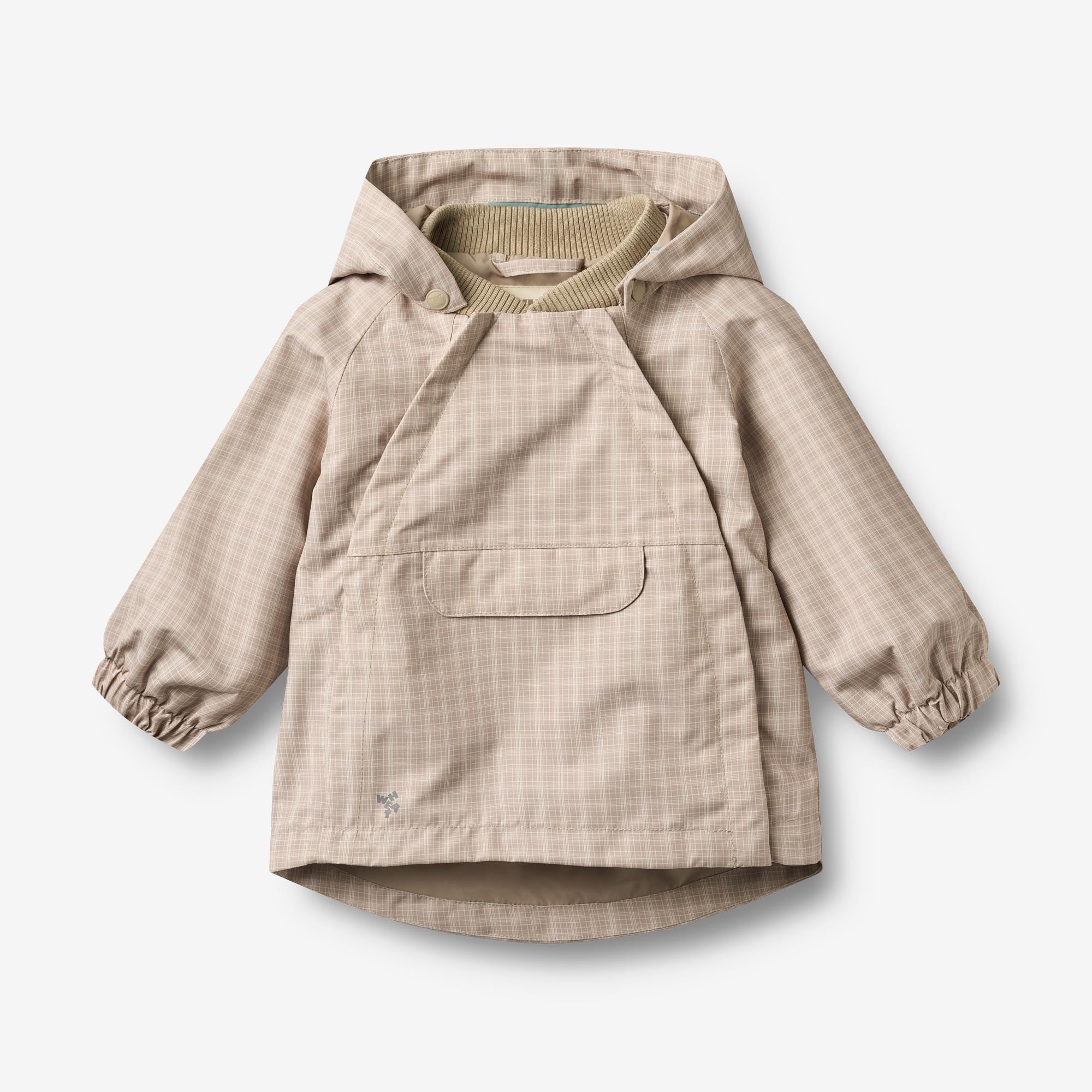 wheat-sveo-jacke-stone-check-winddicht-baby image 1