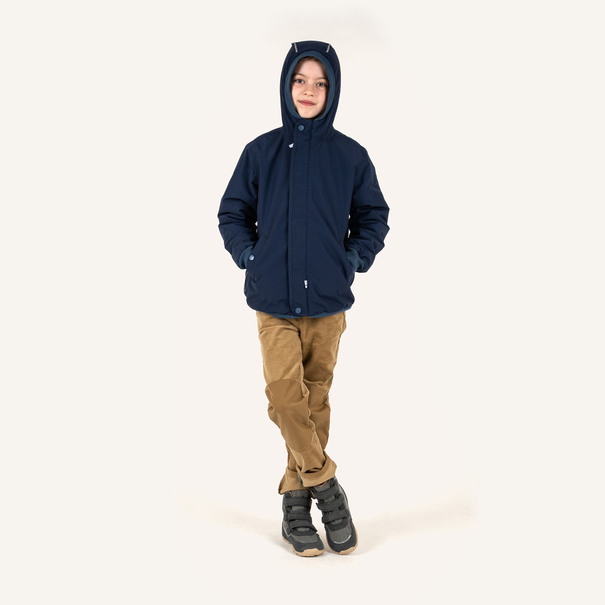 finkid-husky-juuka-kinder-winteranorak-navy-denim-teddy image 5