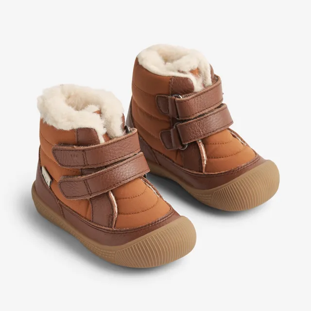 wheat-daxi-tex-winterstiefel-cognac-wollfutter image 1