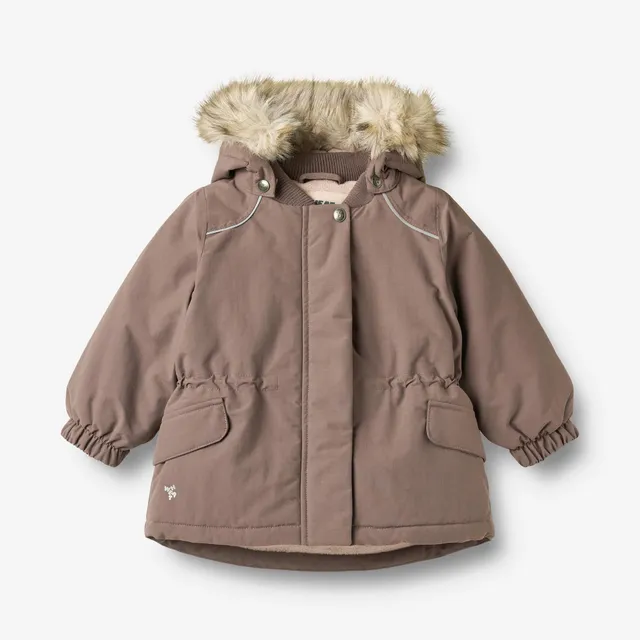 wheat-mathilde-jacke-plum-truffle-wasserdicht-winter image 1
